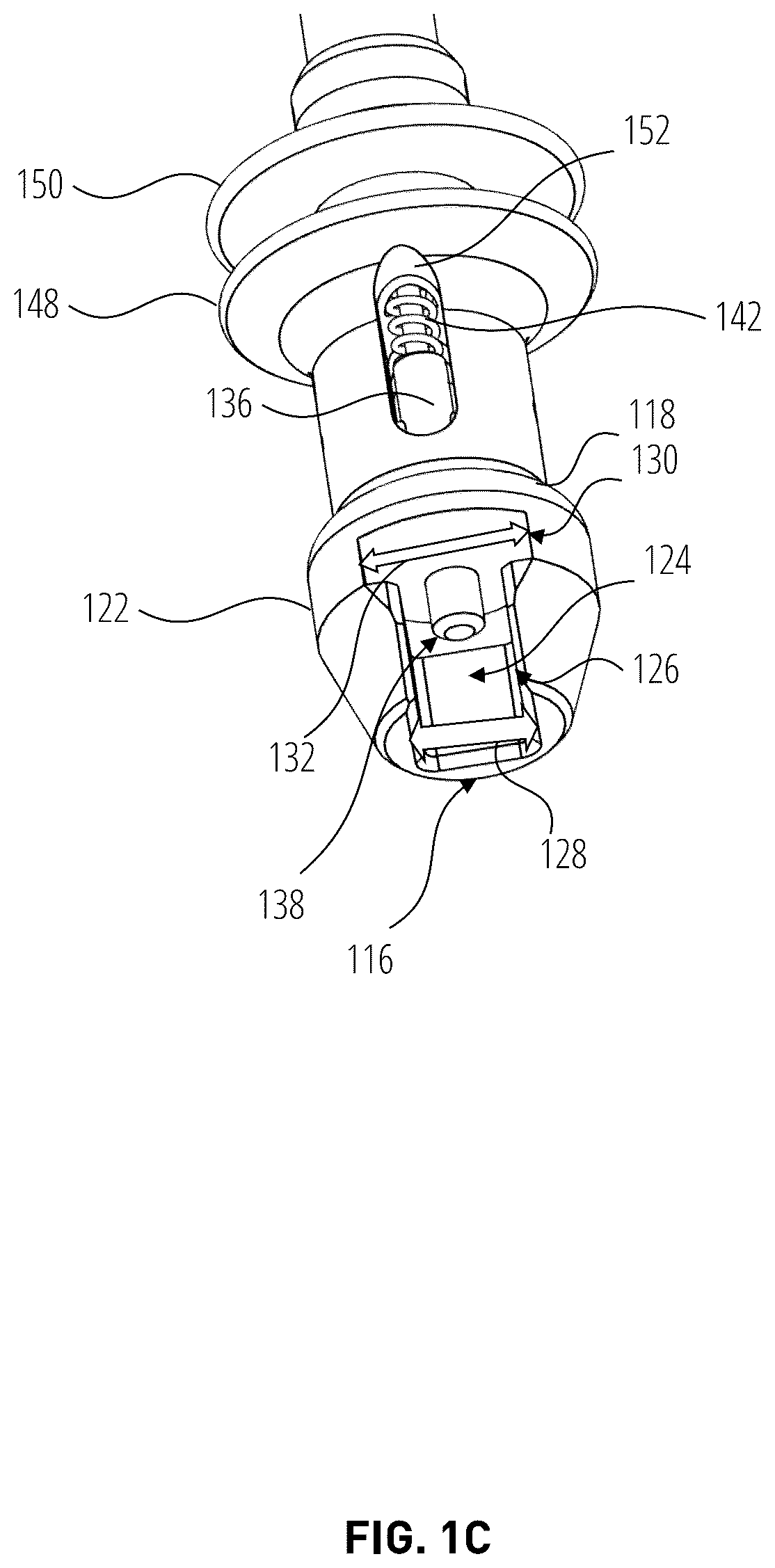 Patent US12508135 Figure 3 – Enhanced implant removal tool connection interface