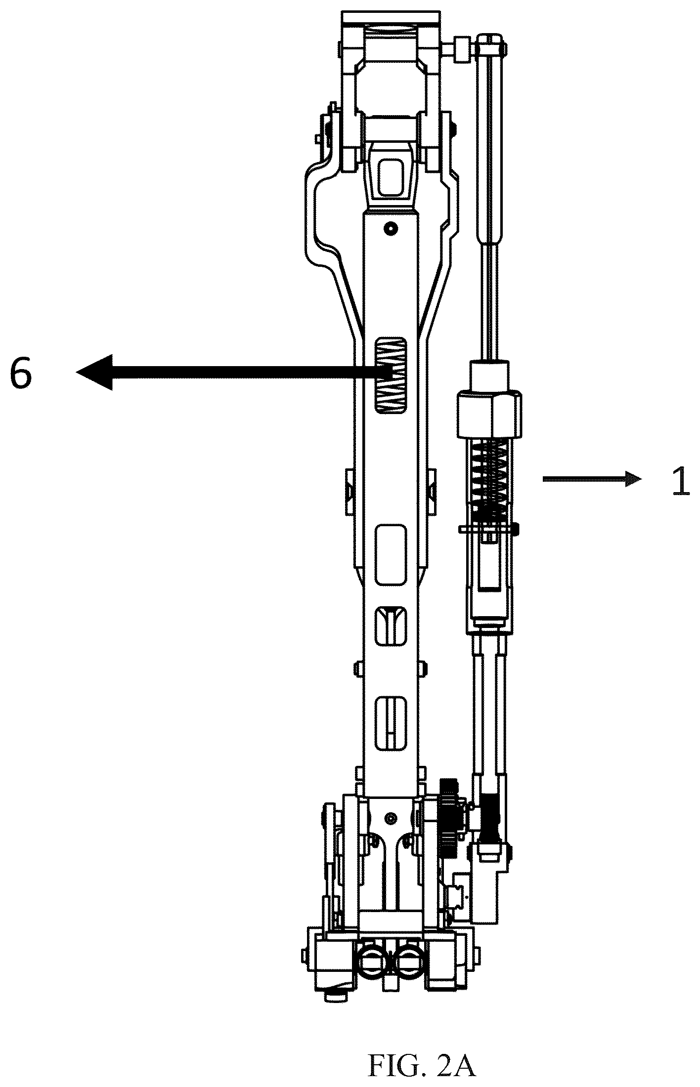 Patent US12508136 Figure 2 – Transfemoral prosthesis for walking, sitting- standing, stair climbing