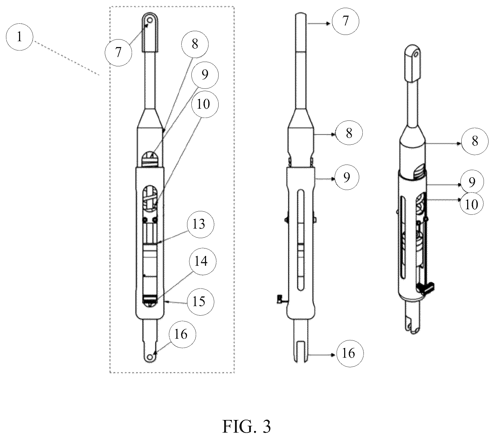 Patent US12508136 Figure 5 – Transfemoral prosthesis for walking, sitting- standing, stair climbing