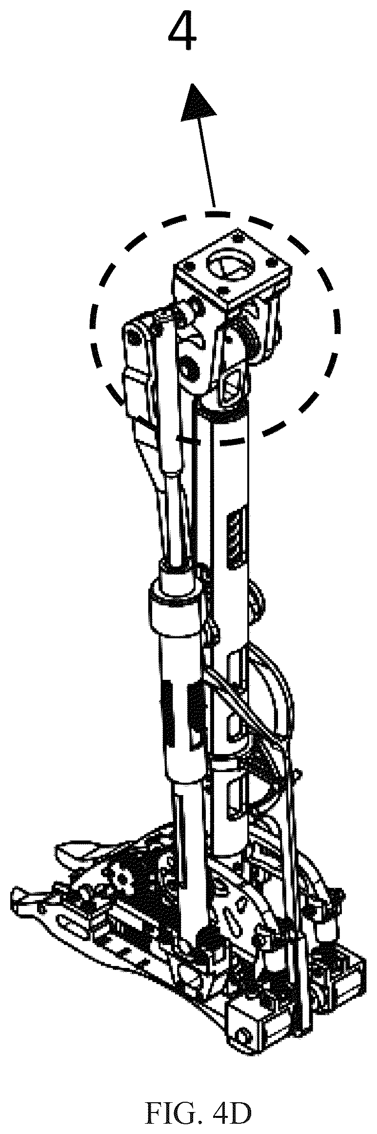 Patent US12508136 Figure 9 – Transfemoral prosthesis for walking, sitting- standing, stair climbing