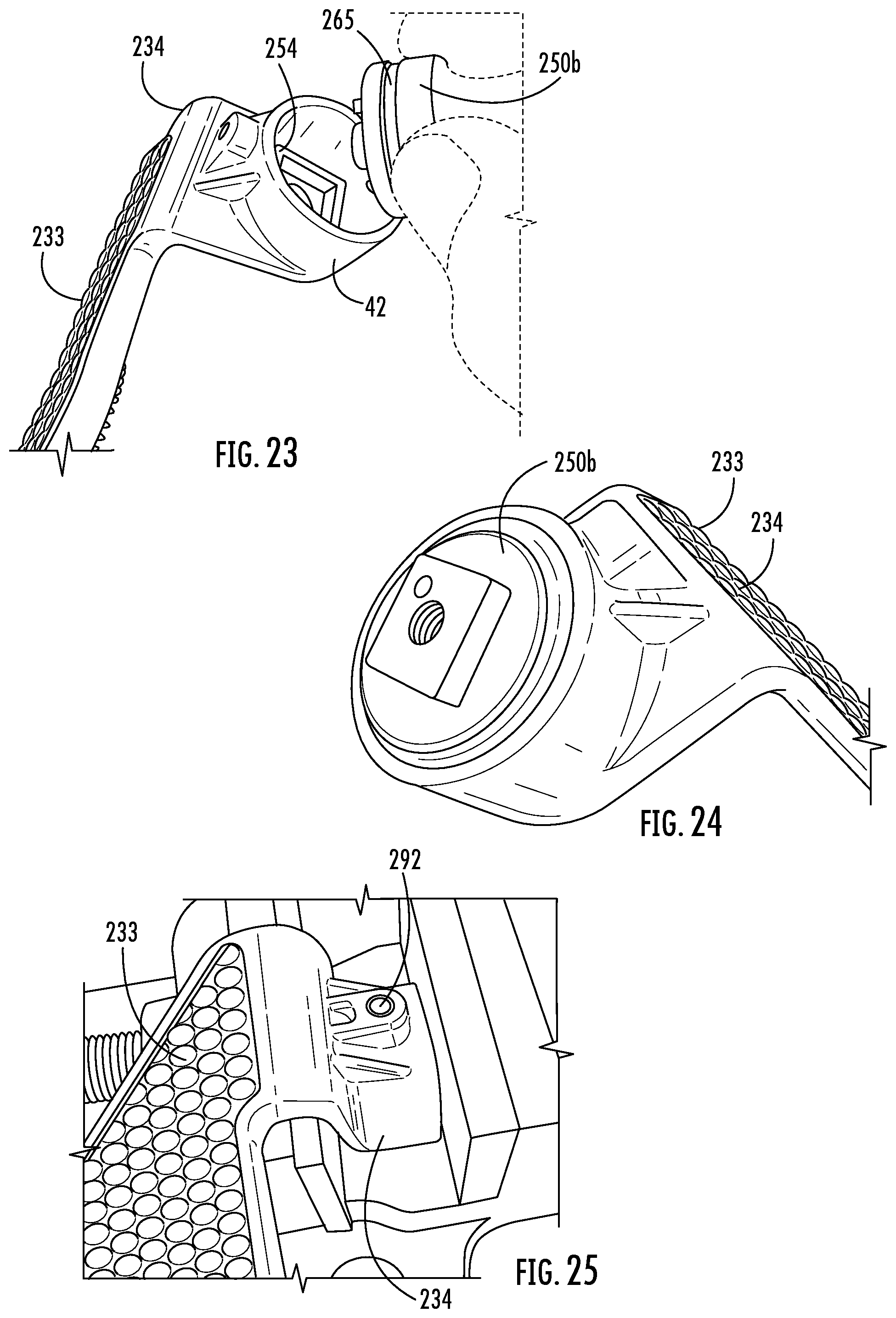 Patent US12508140 Figure 12 – Orthotic brace and clip attachment mechanism and orthotic spring tensioner