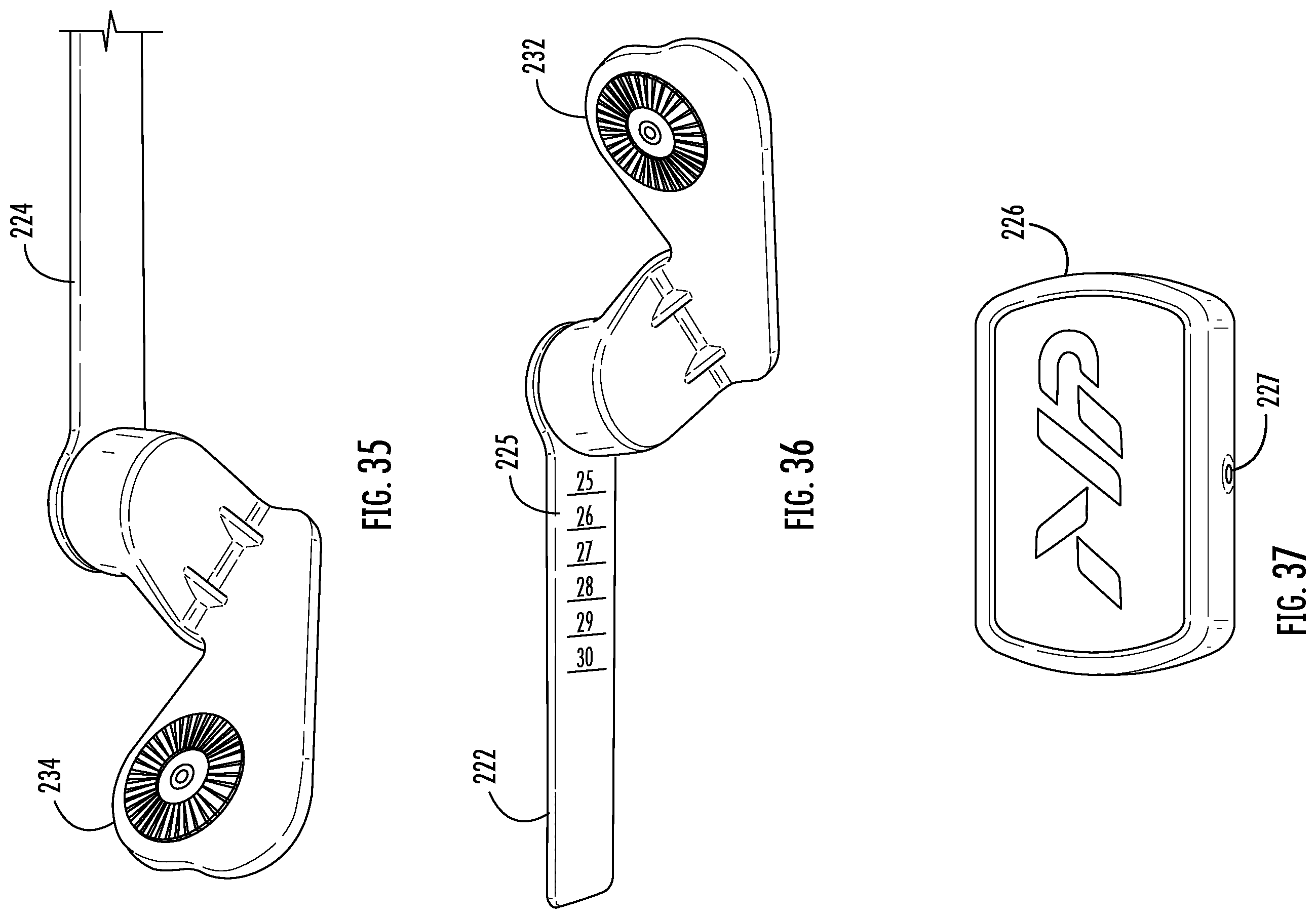 Patent US12508140 Figure 16 – Orthotic brace and clip attachment mechanism and orthotic spring tensioner