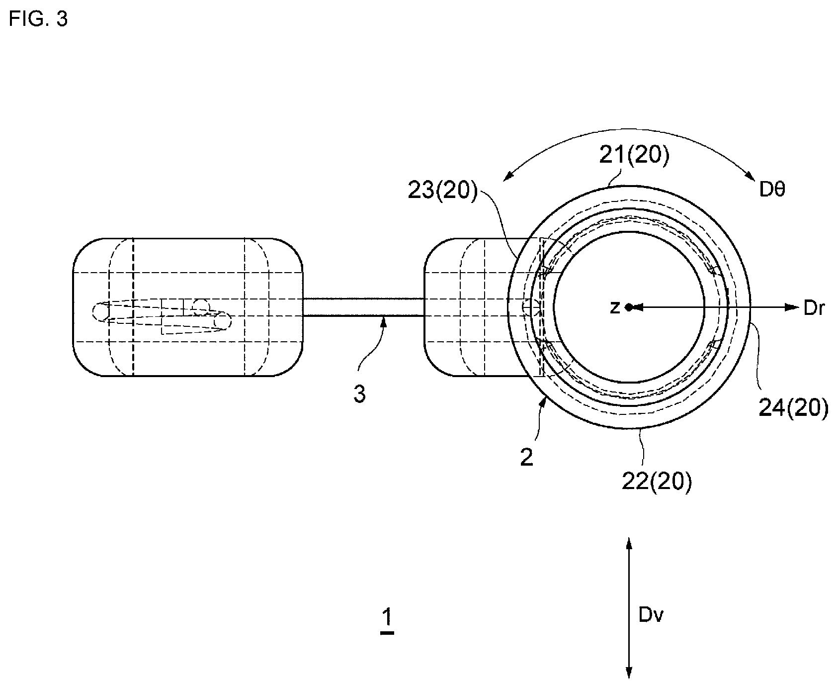 Patent US12508149 Figure 3 – Nasal cavity insertion device