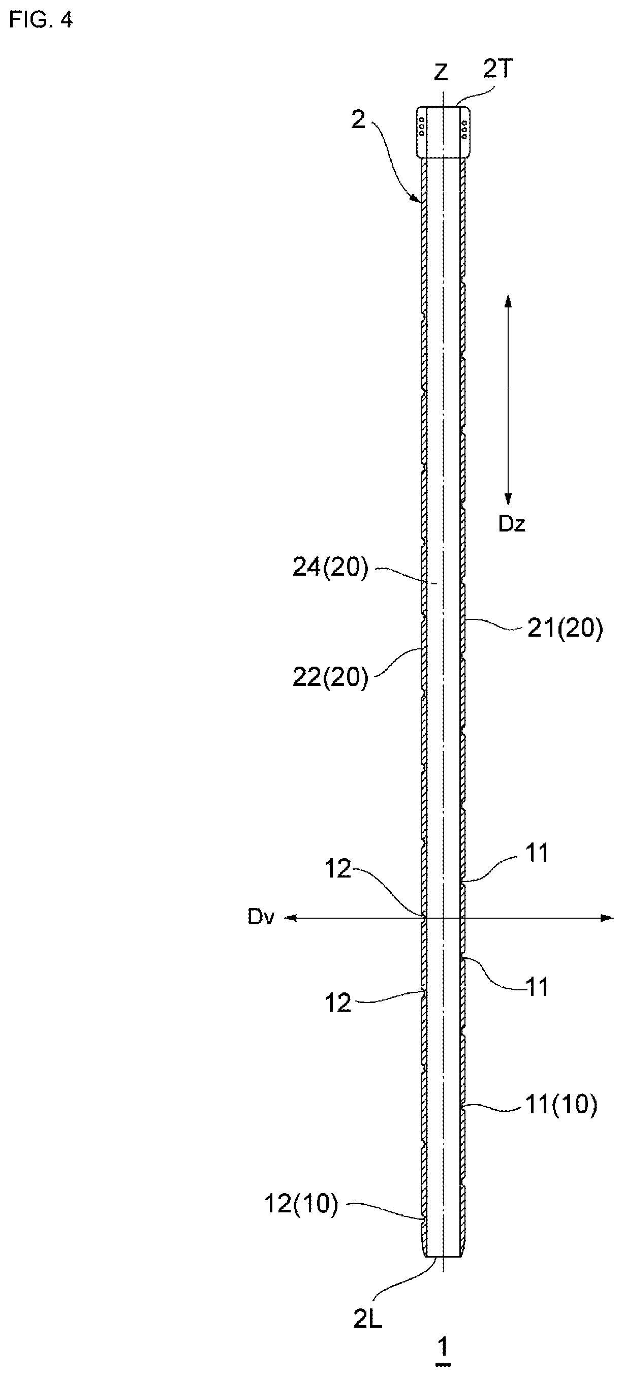 Patent US12508149 Figure 4 – Nasal cavity insertion device