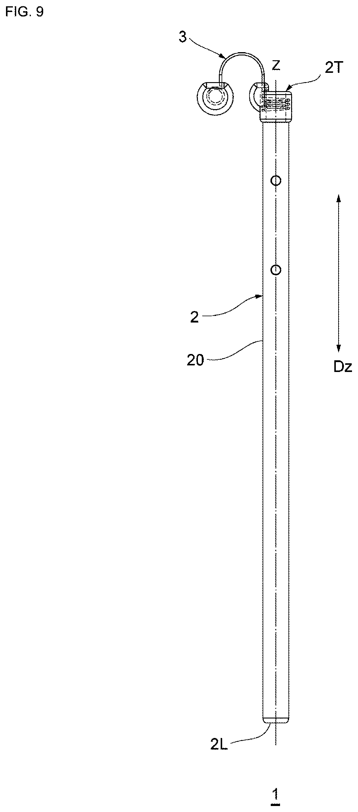 Patent US12508149 Figure 9 – Nasal cavity insertion device