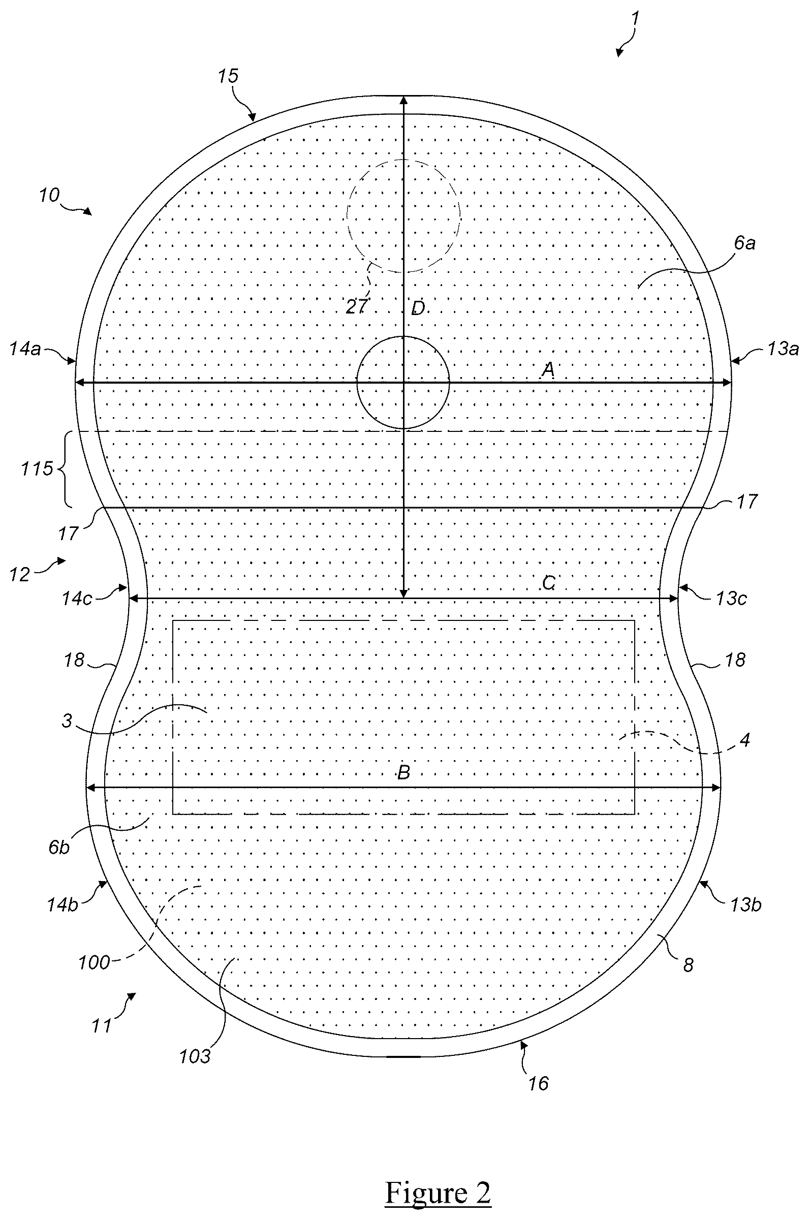 Patent US12508152 Figure 2 – Ostomy pouch