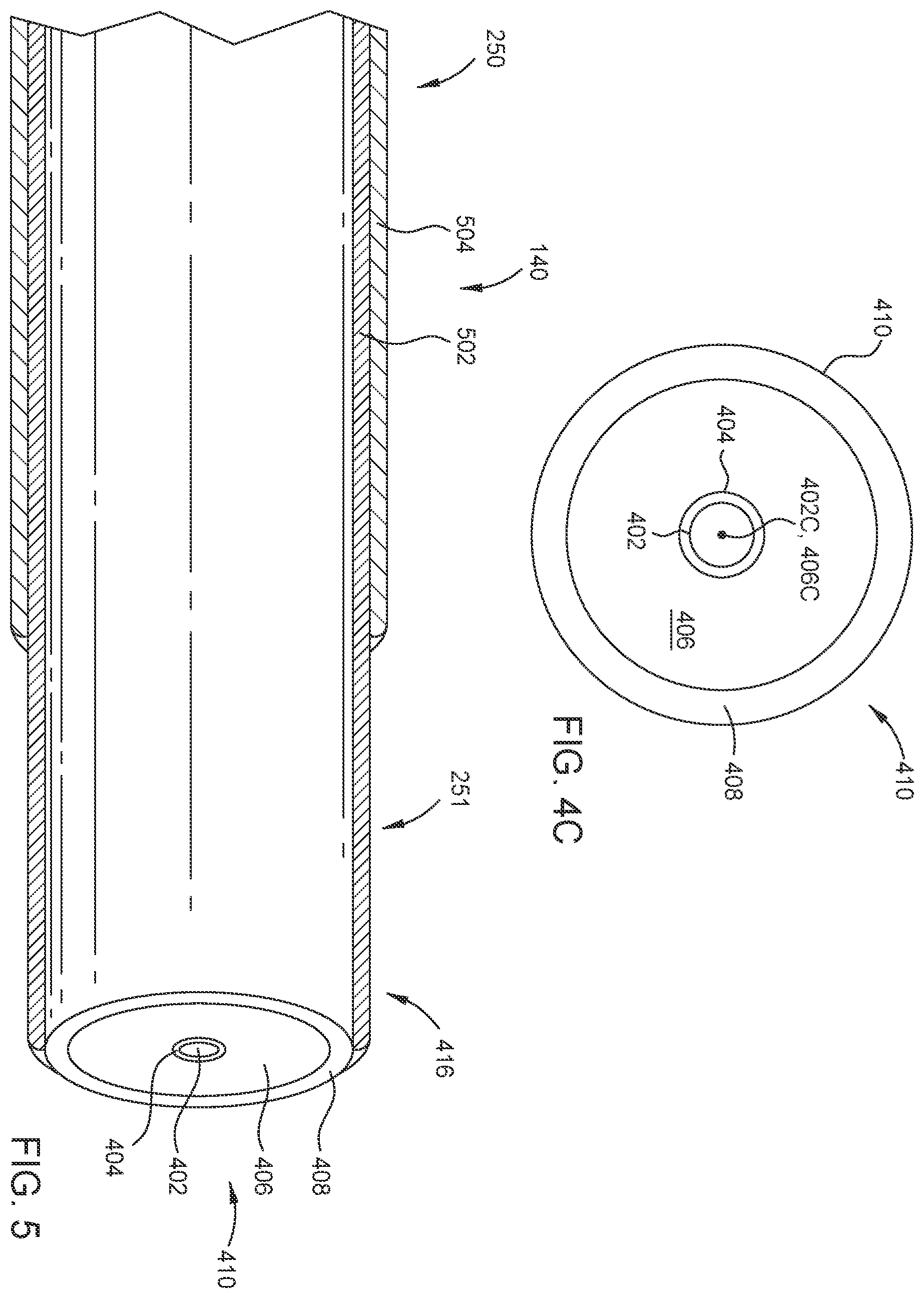 Patent US12508161 Figure 4 – Single-fiber illuminated laser probe with adjustable color