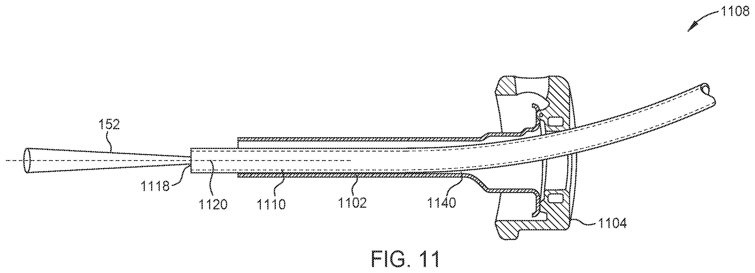 Patent US12508161 Figure 10 – Single-fiber illuminated laser probe with adjustable color