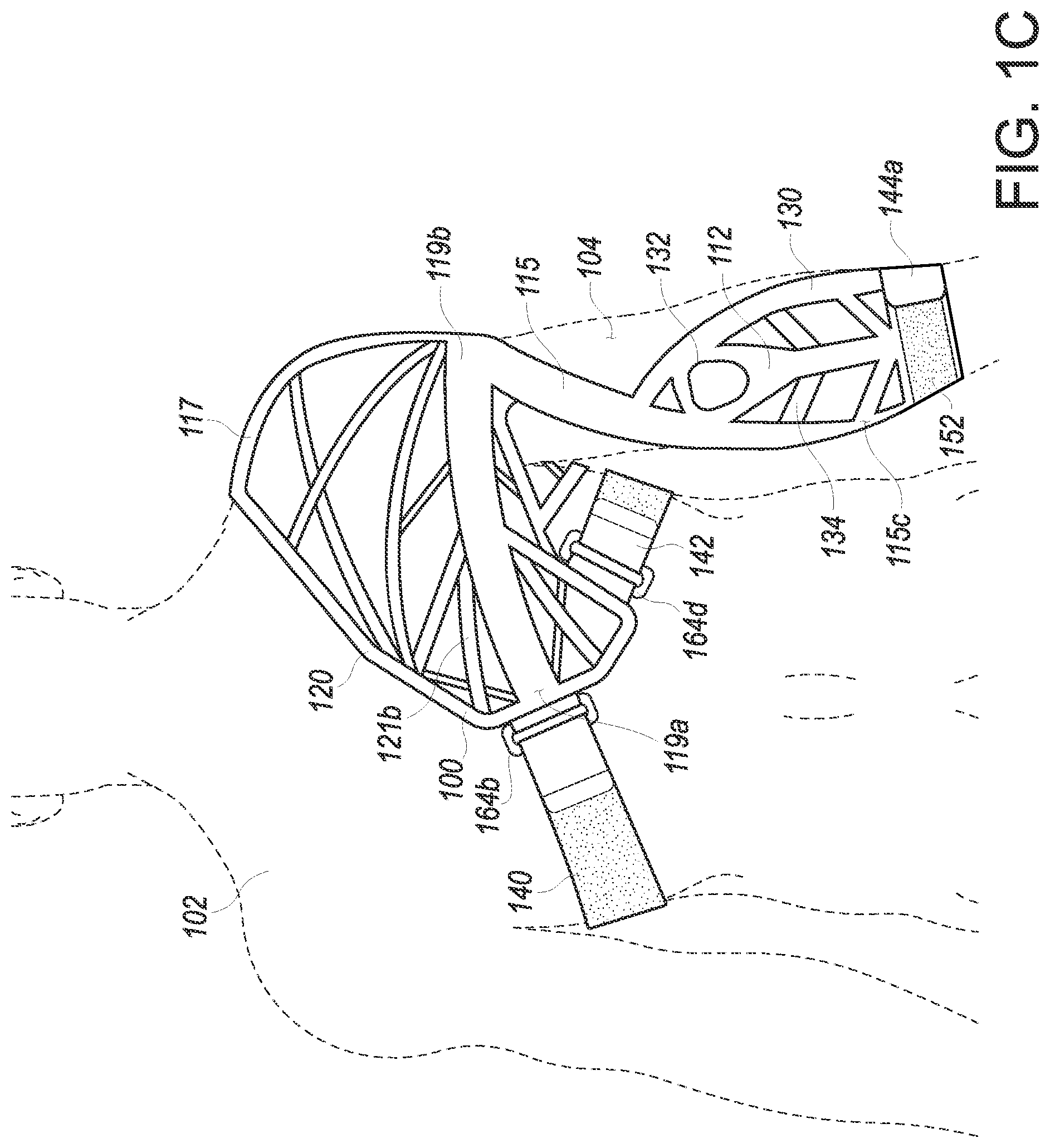 Patent US12508168 Figure 3 – Arm sleeve that provides assistance during an arm motion