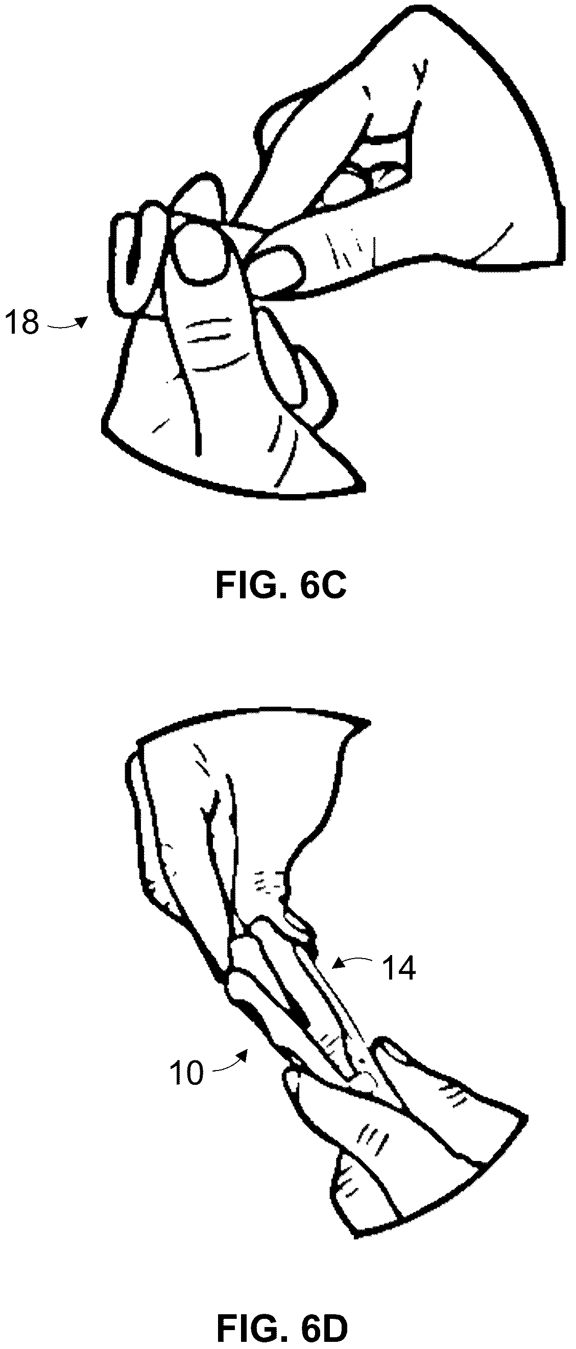 Patent US12508170 Figure 18 – Menstrual cup applicators and methods of using the same