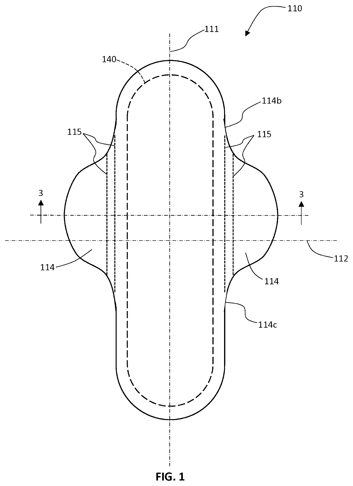 Patent US12508173 Figure 1 – Topsheets for absorbent articles
