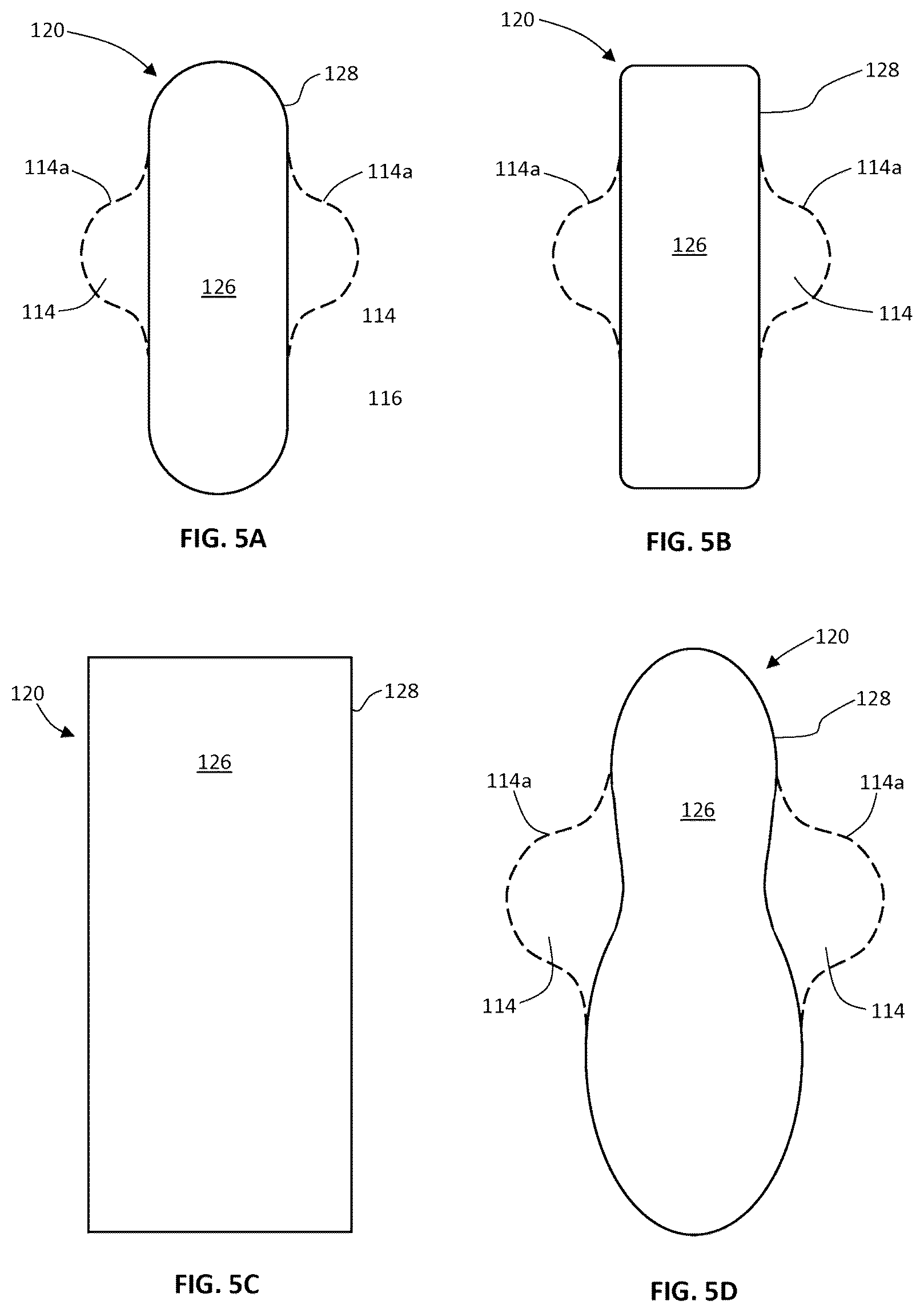 Patent US12508173 Figure 4 – Topsheets for absorbent articles