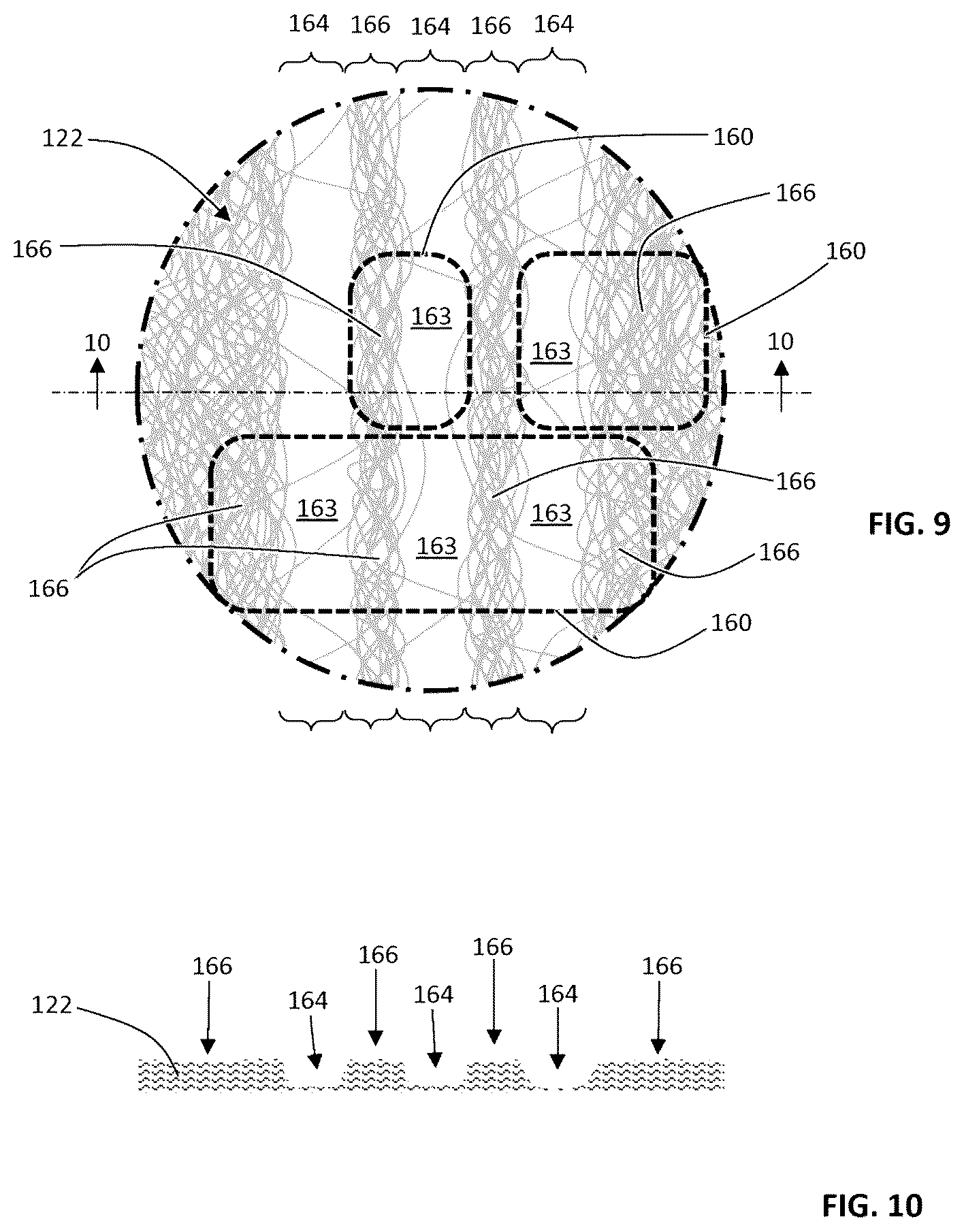 Patent US12508173 Figure 6 – Topsheets for absorbent articles