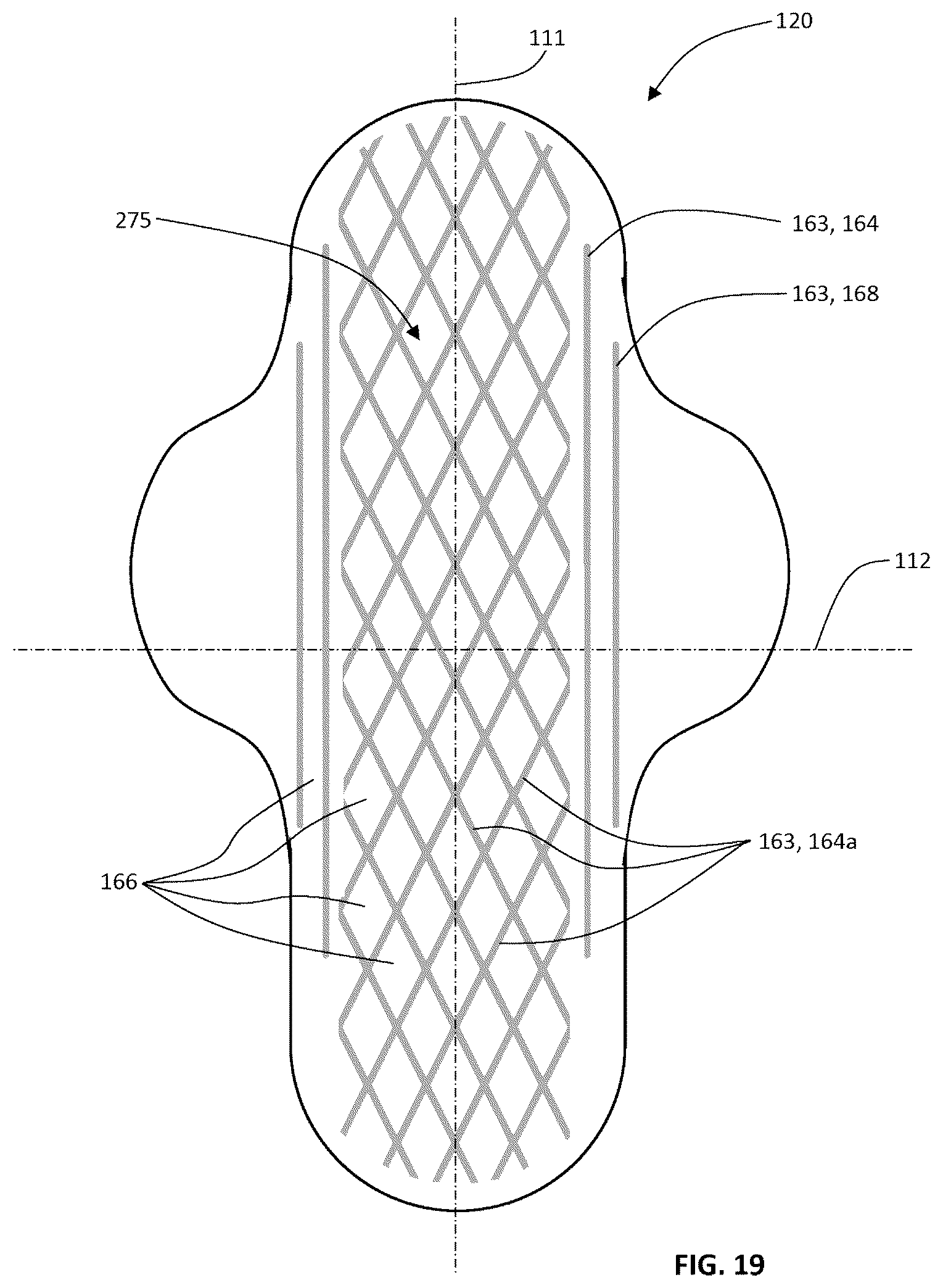 Patent US12508173 Figure 12 – Topsheets for absorbent articles