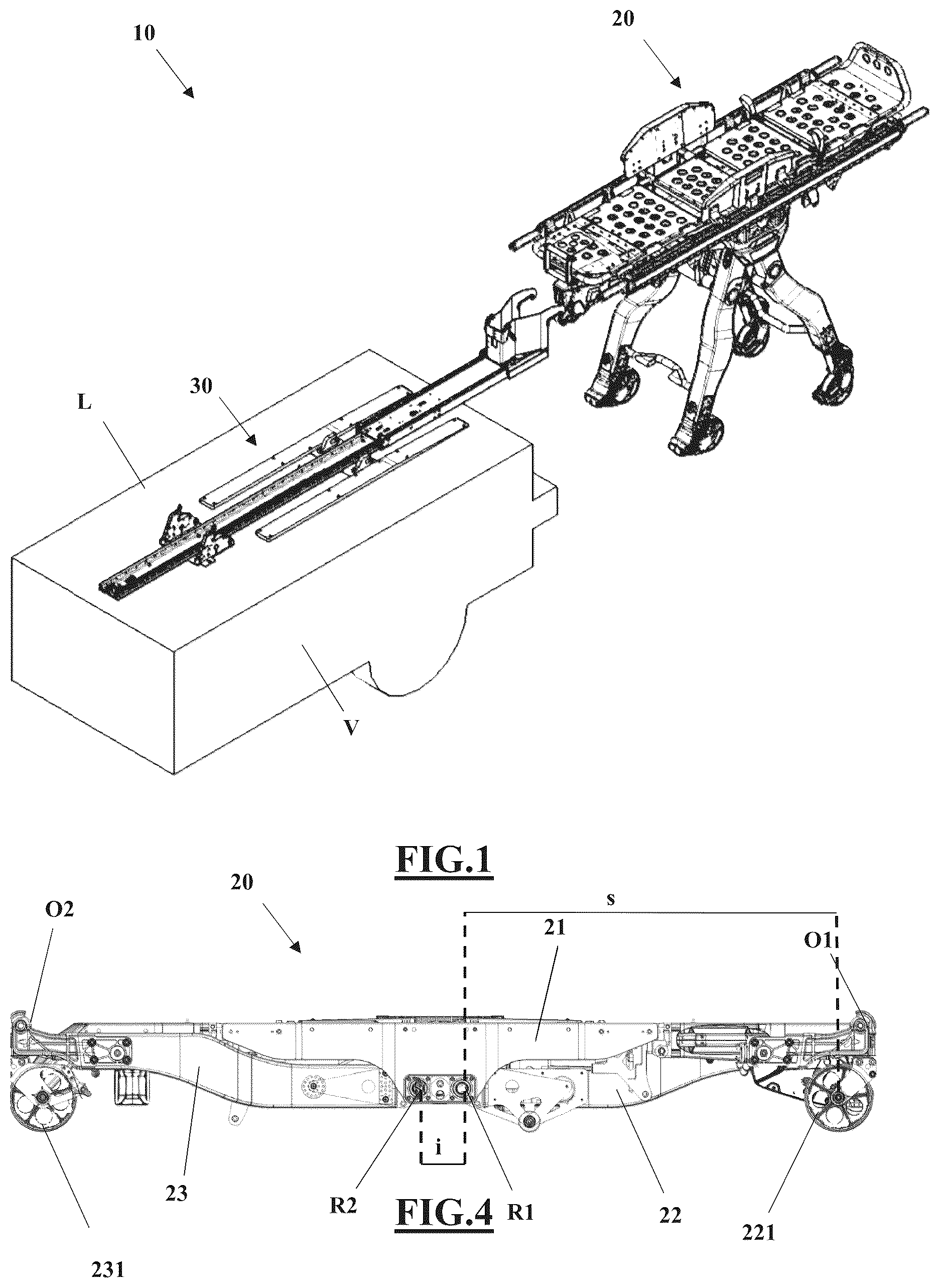 Patent US12508178 — Ambulance stretcher — Figure 1