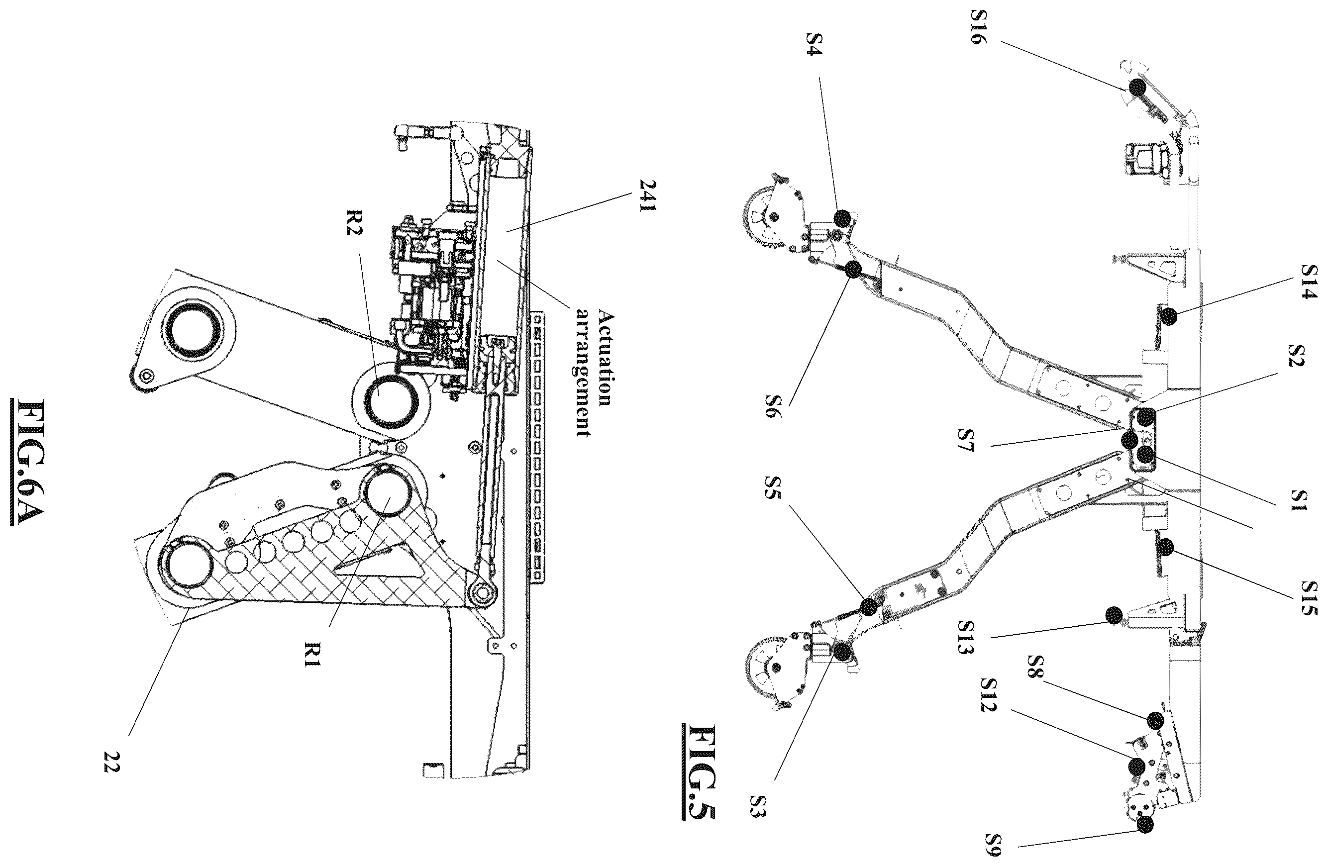 Patent US12508178 Figure 3 – Ambulance stretcher