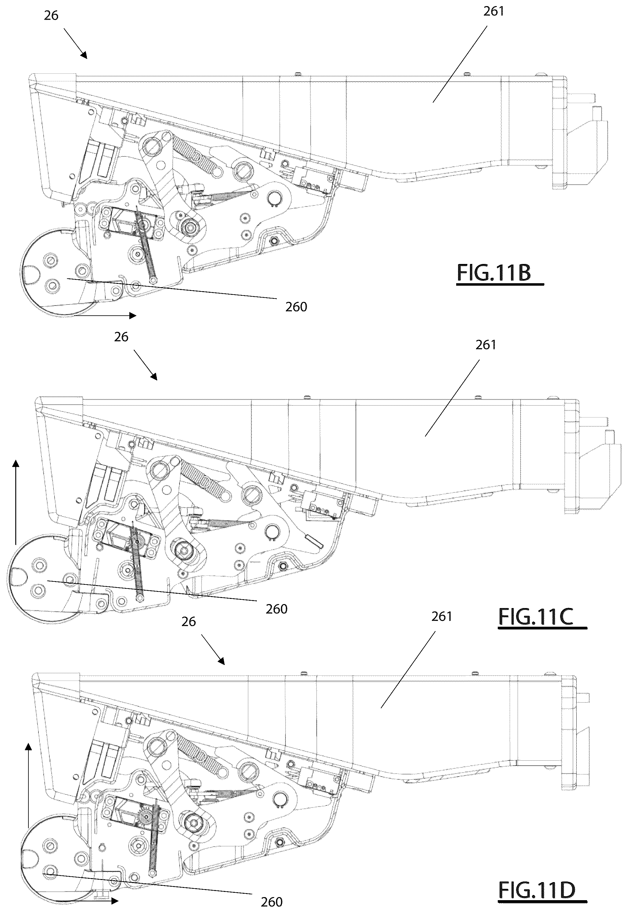 Patent US12508178 Figure 8 – Ambulance stretcher