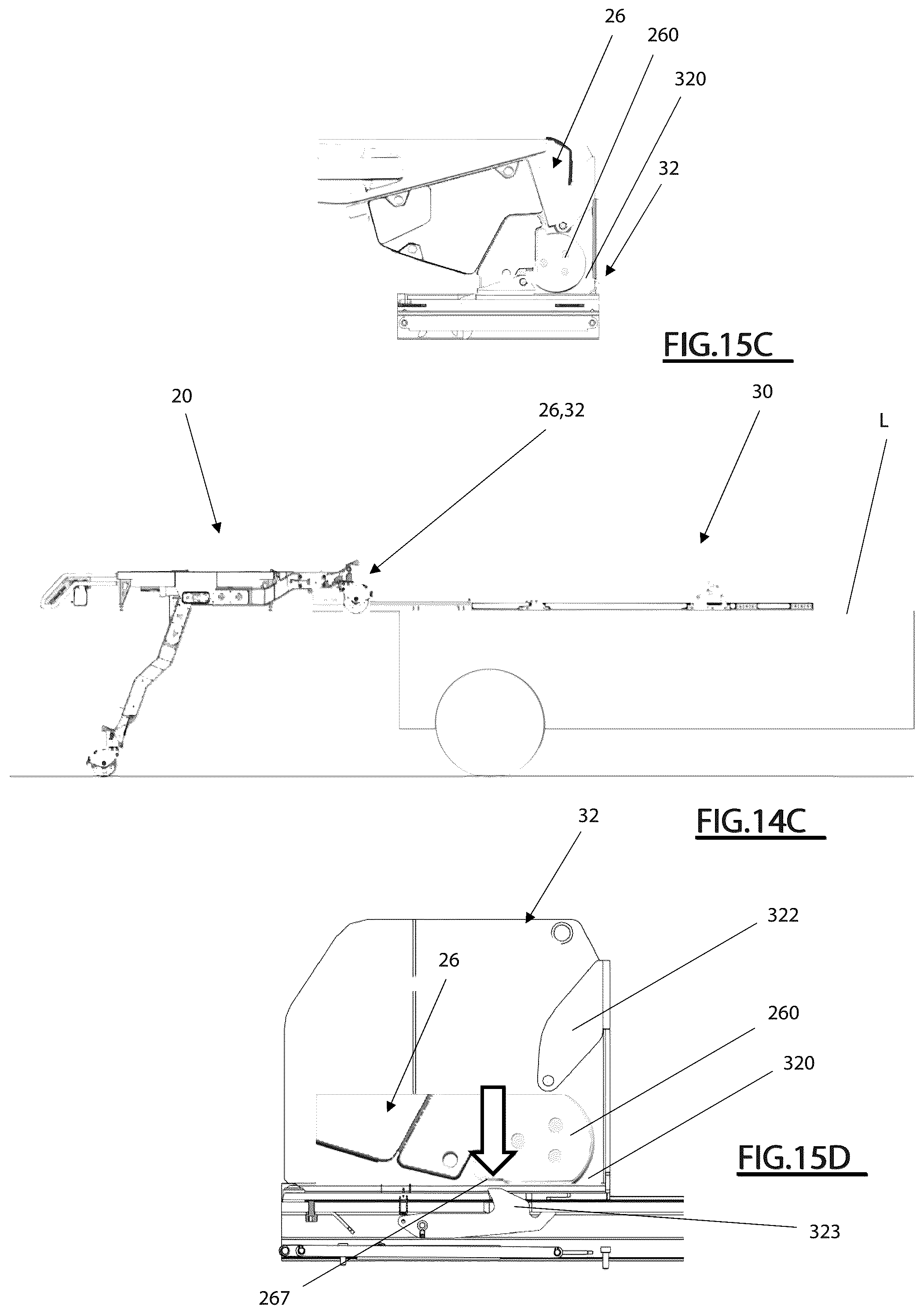 Patent US12508178 Figure 12 – Ambulance stretcher