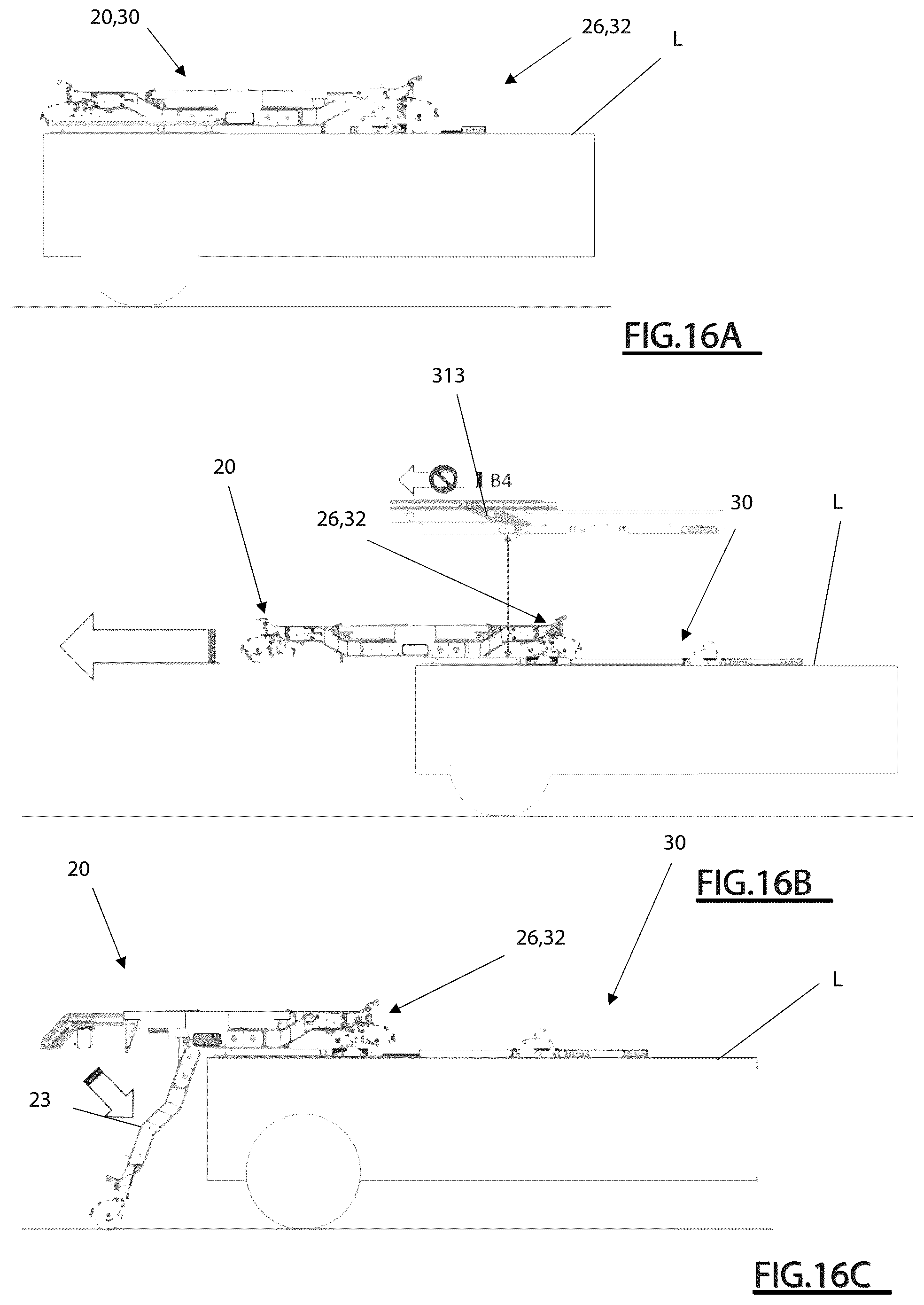 Patent US12508178 Figure 14 – Ambulance stretcher