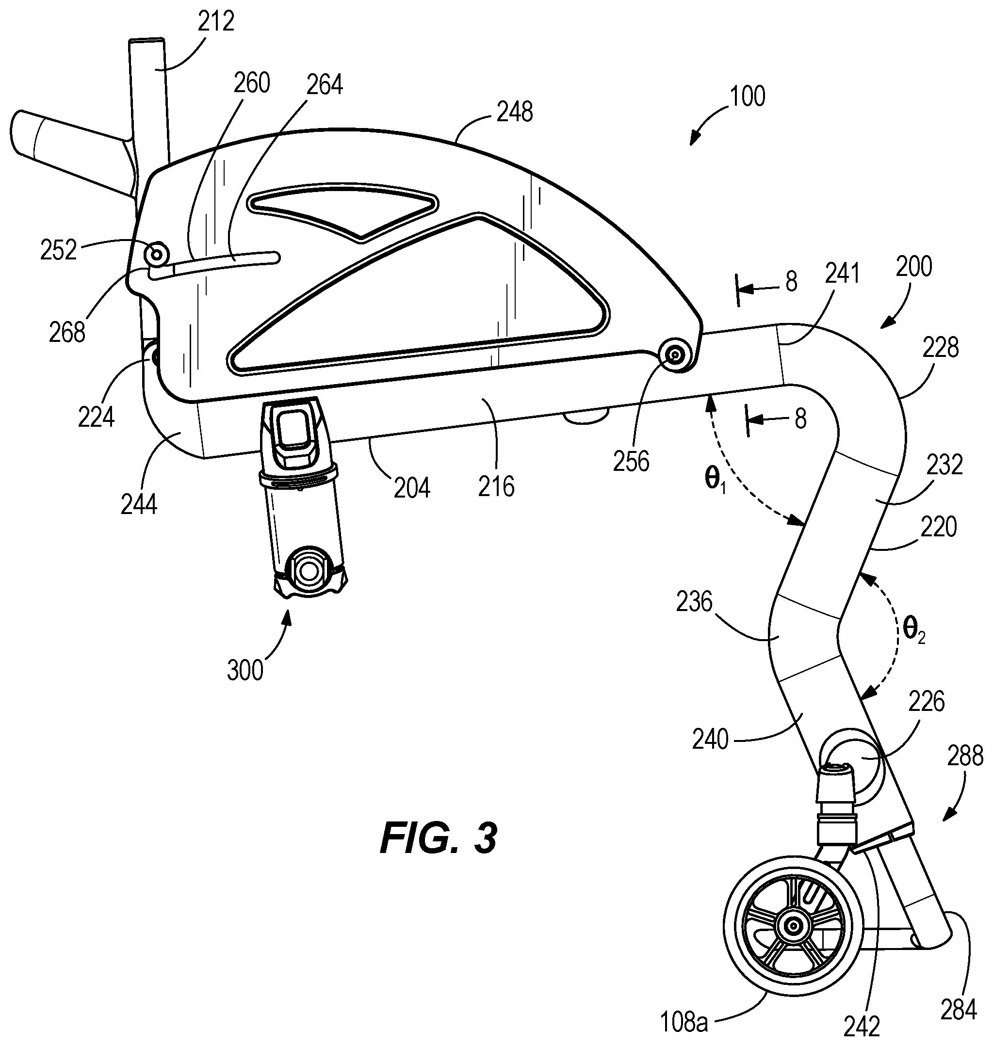Patent US12508179 Figure 3 – Wheelchair