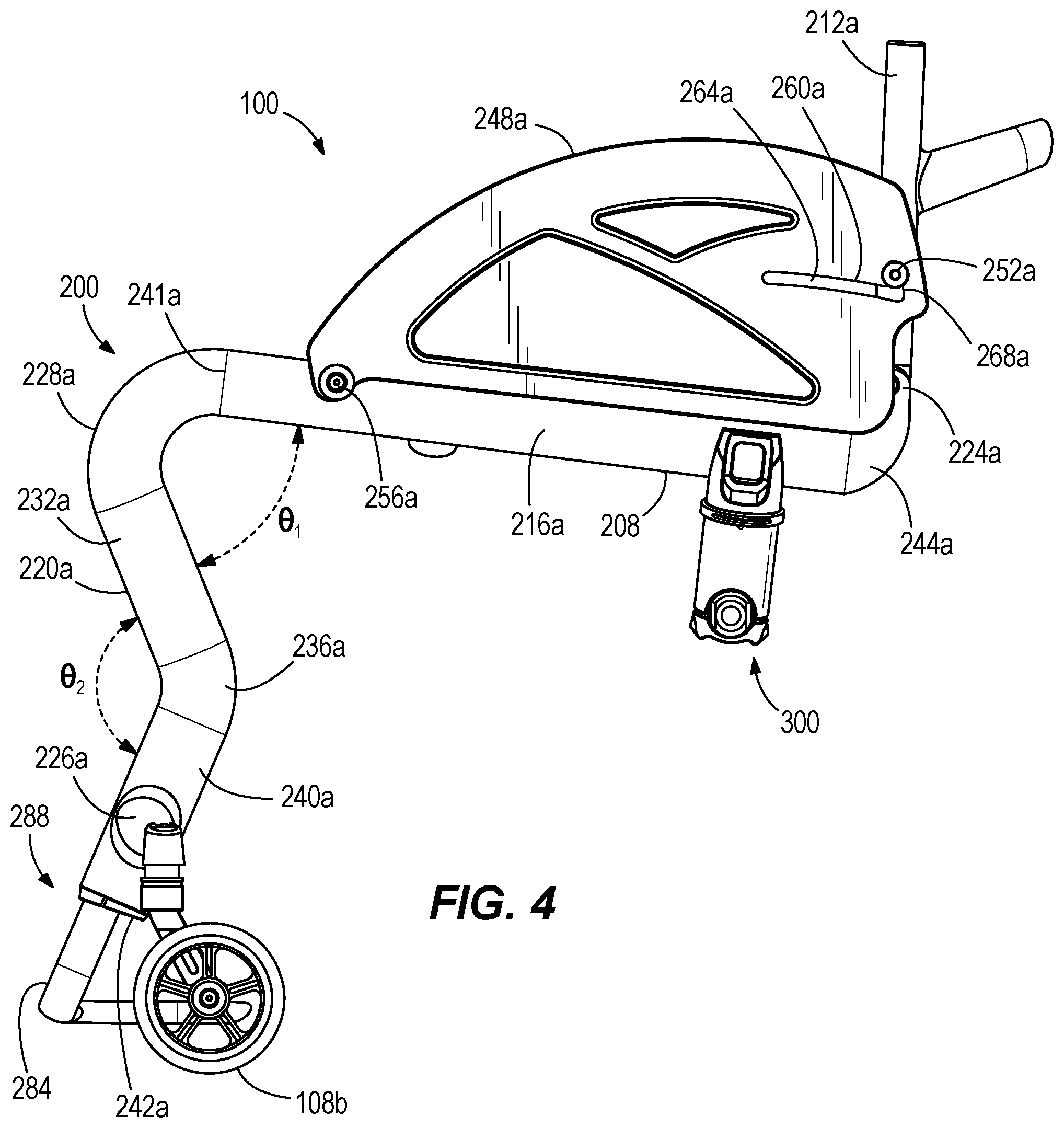 Patent US12508179 Figure 4 – Wheelchair