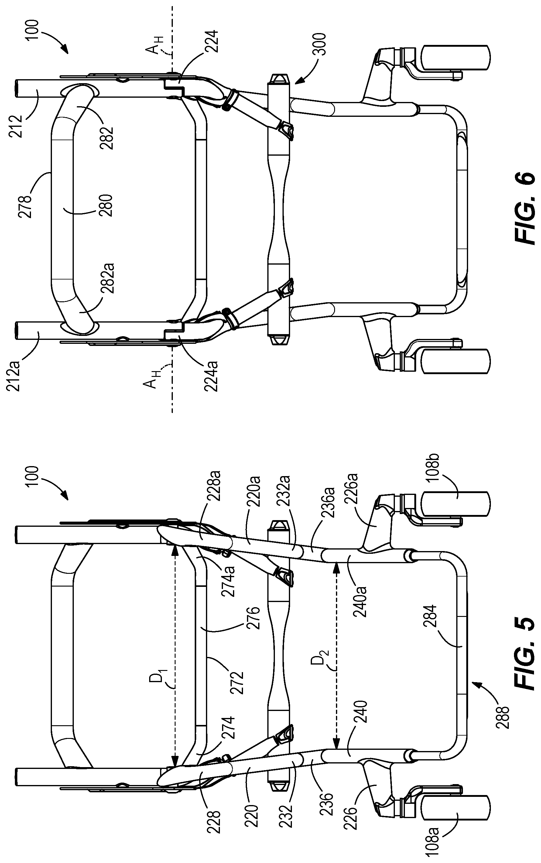 Patent US12508179 Figure 5 – Wheelchair