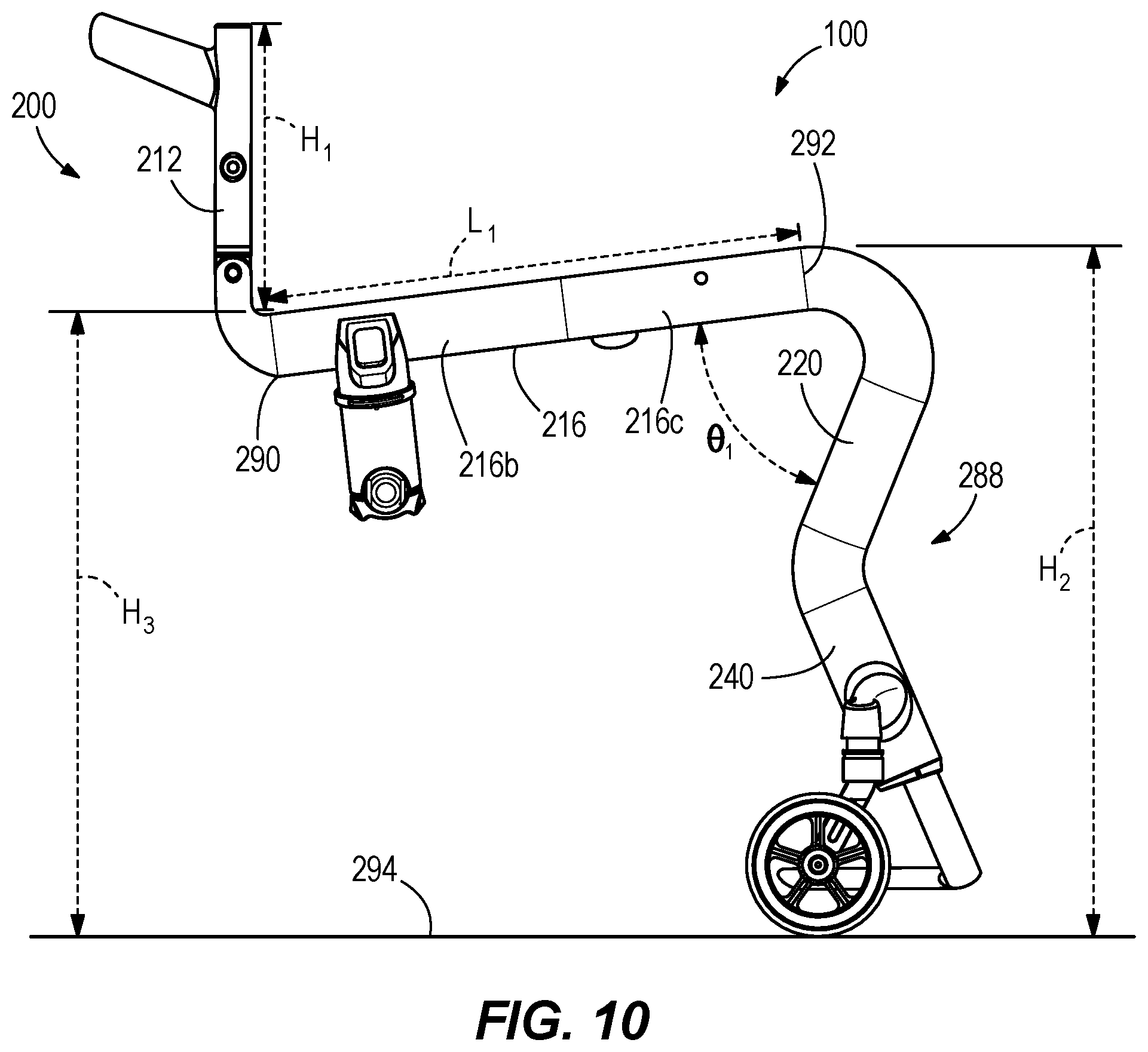 Patent US12508179 Figure 9 – Wheelchair