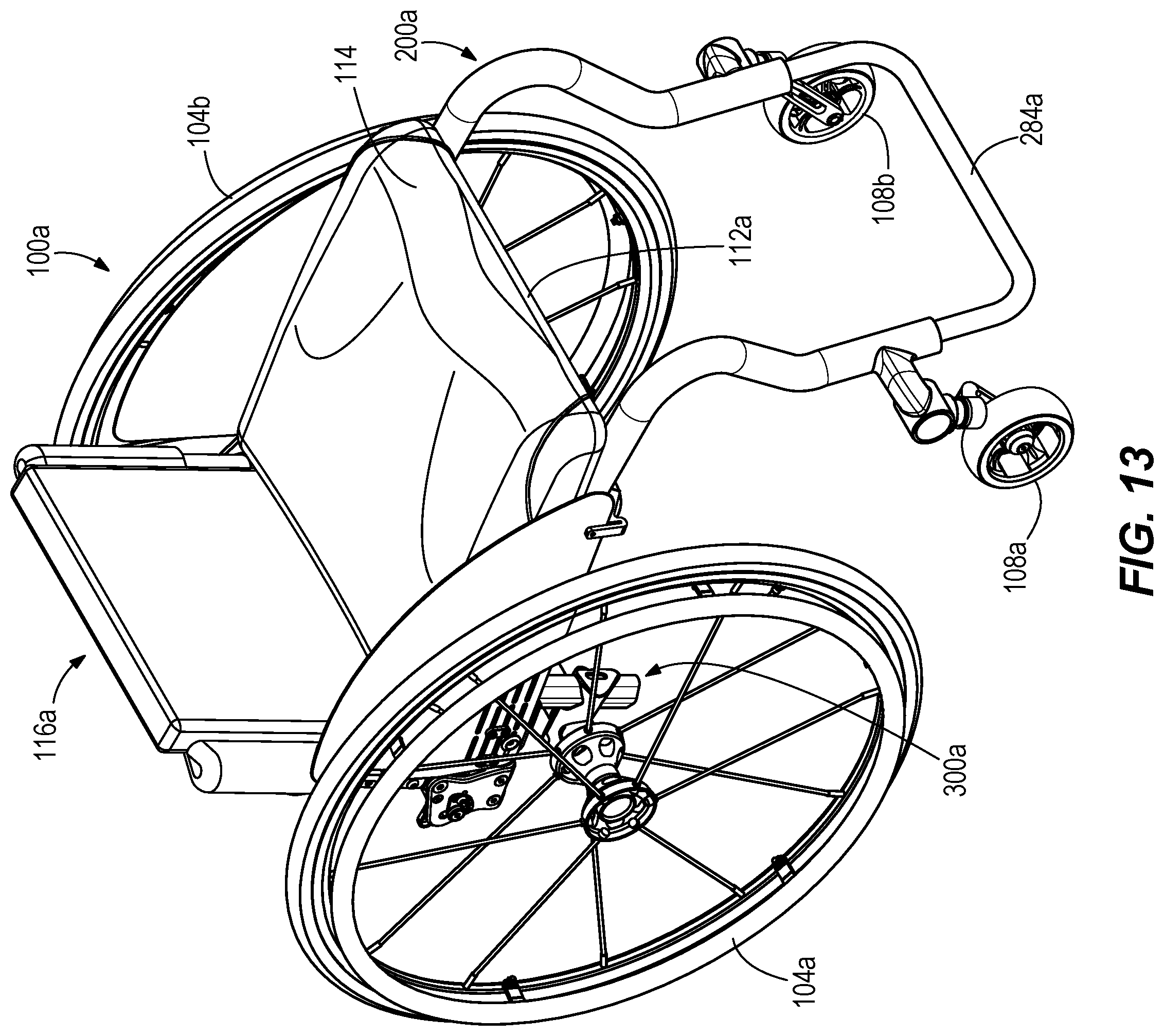 Patent US12508179 Figure 12 – Wheelchair