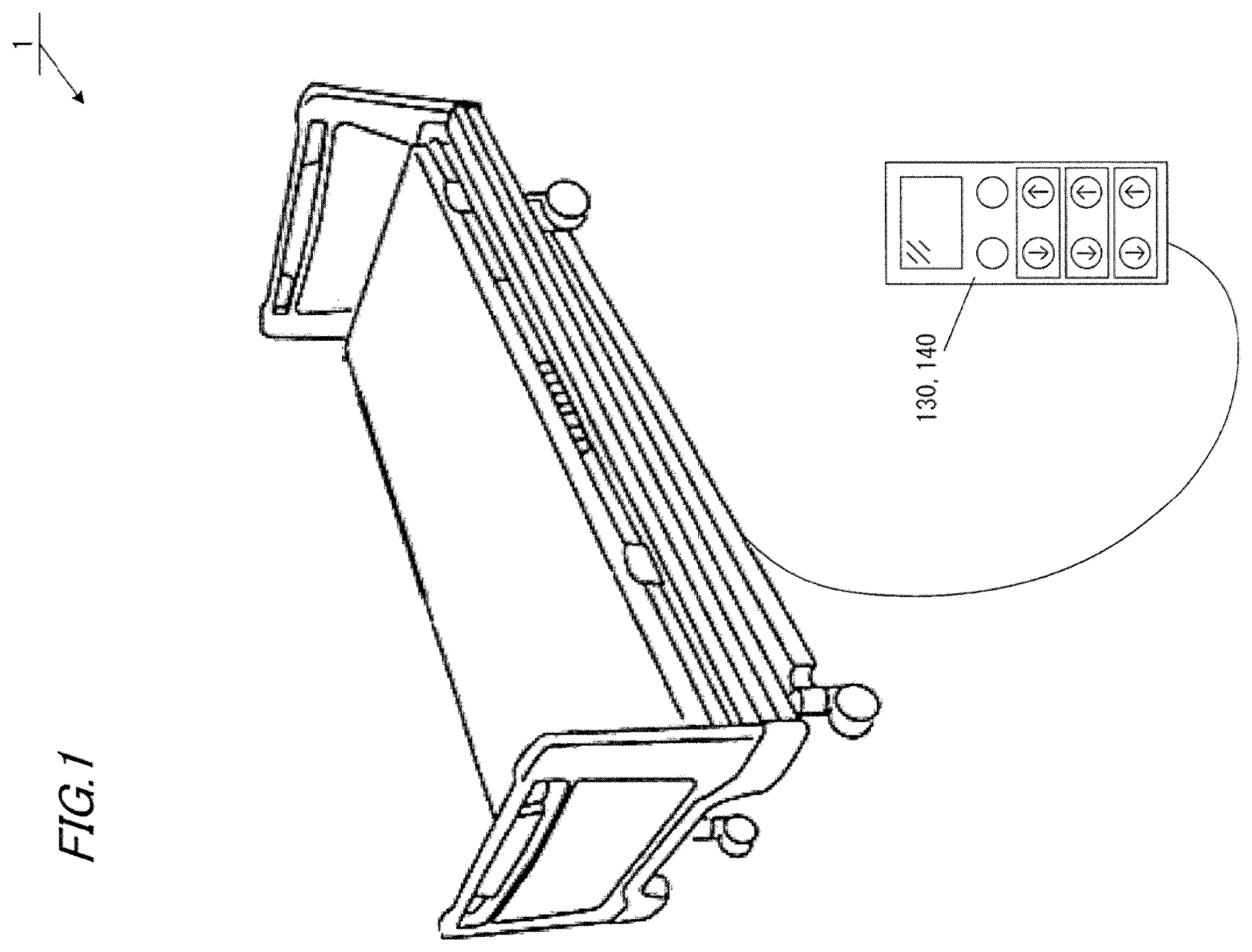 Patent US12508181 — Bed device — Figure 1
