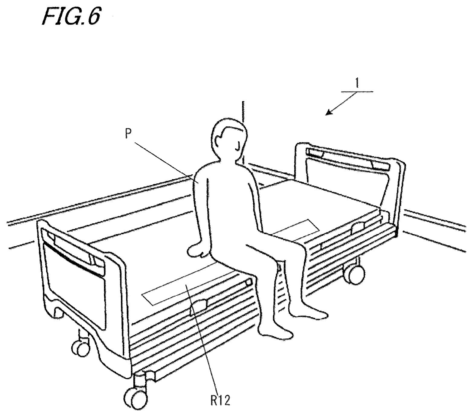 Patent US12508181 Figure 5 – Bed device