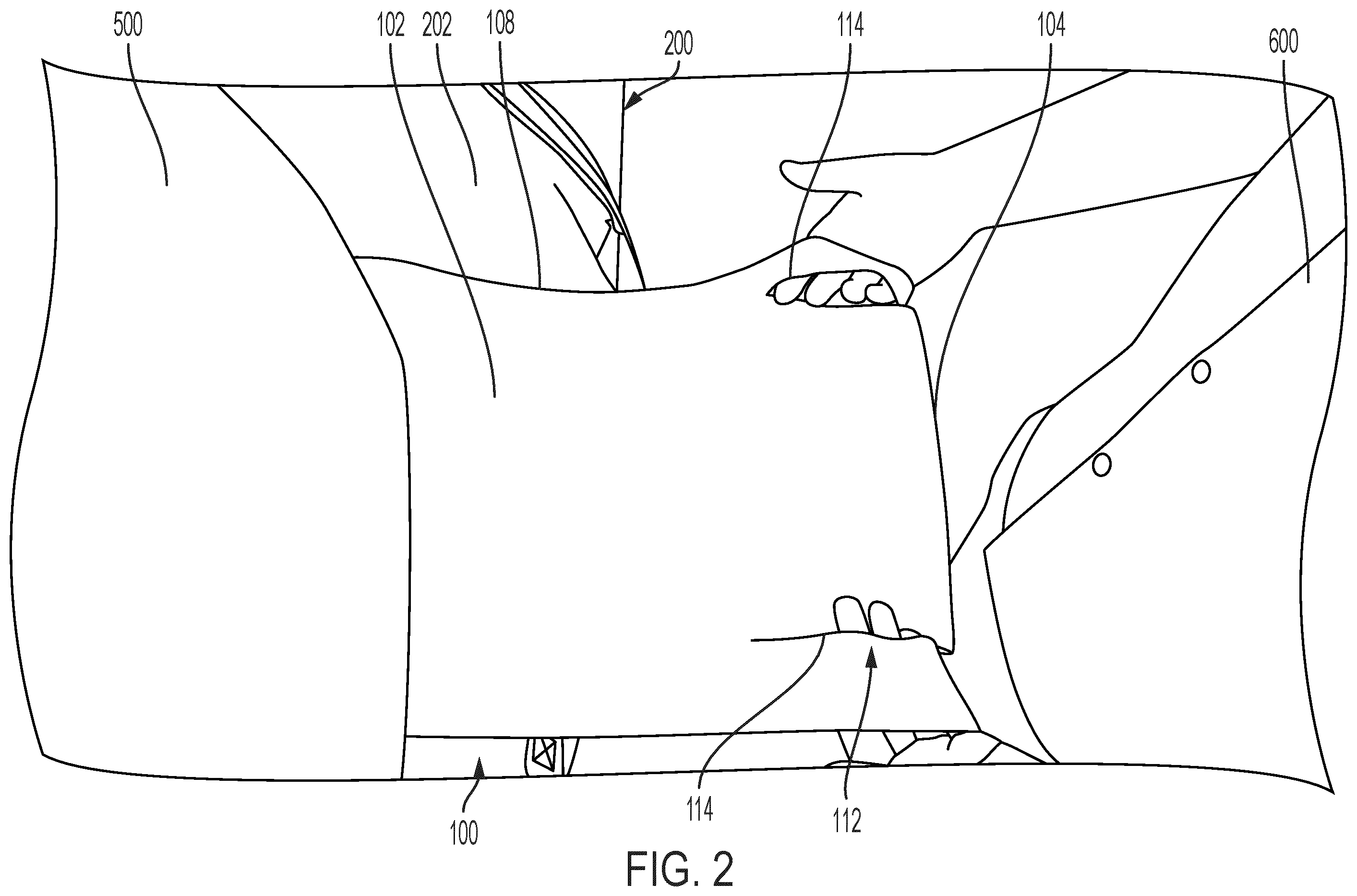 Patent US12508182 Figure 2 – Sheet assembly for positioning a patient
