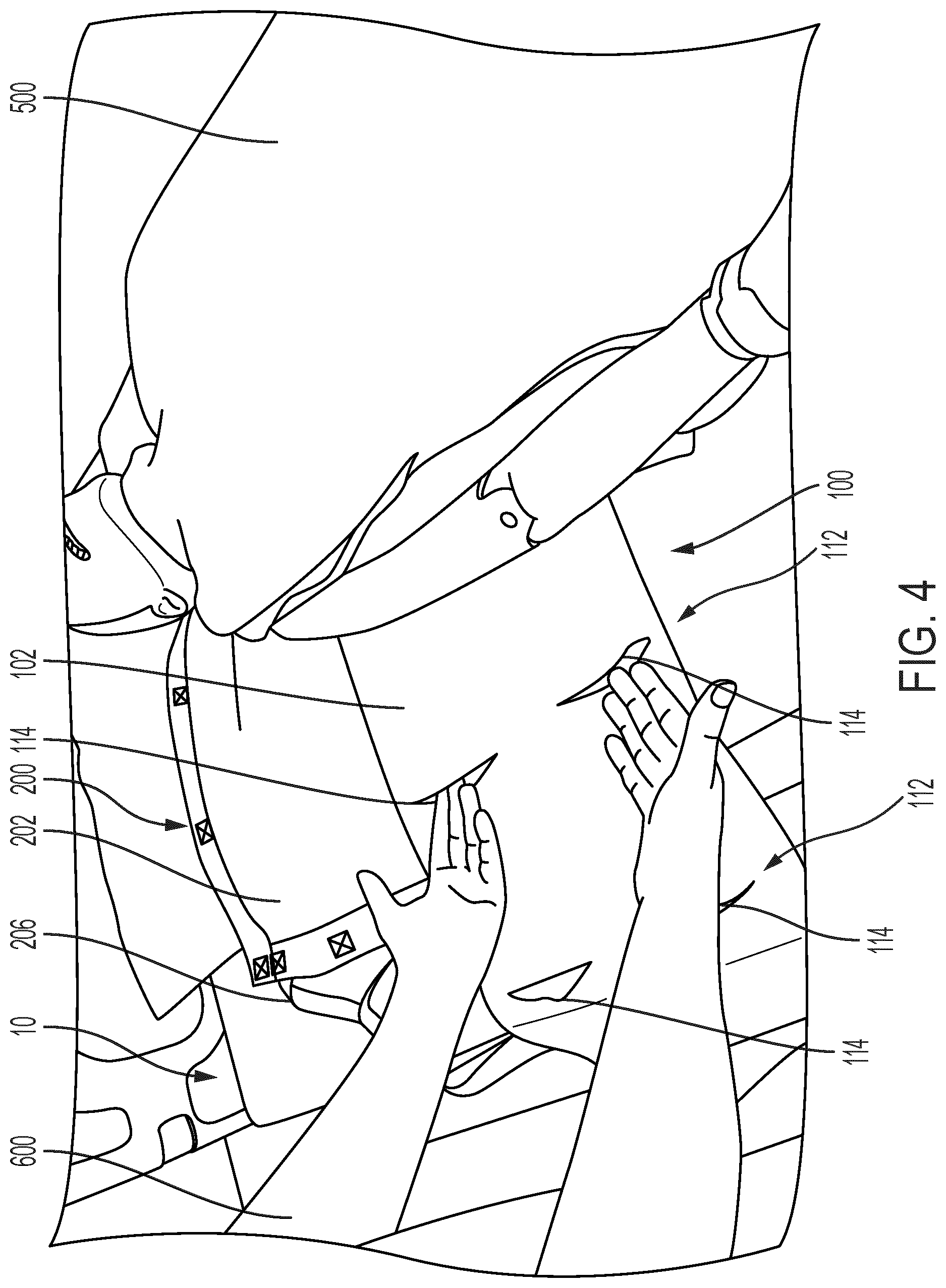 Patent US12508182 Figure 4 – Sheet assembly for positioning a patient