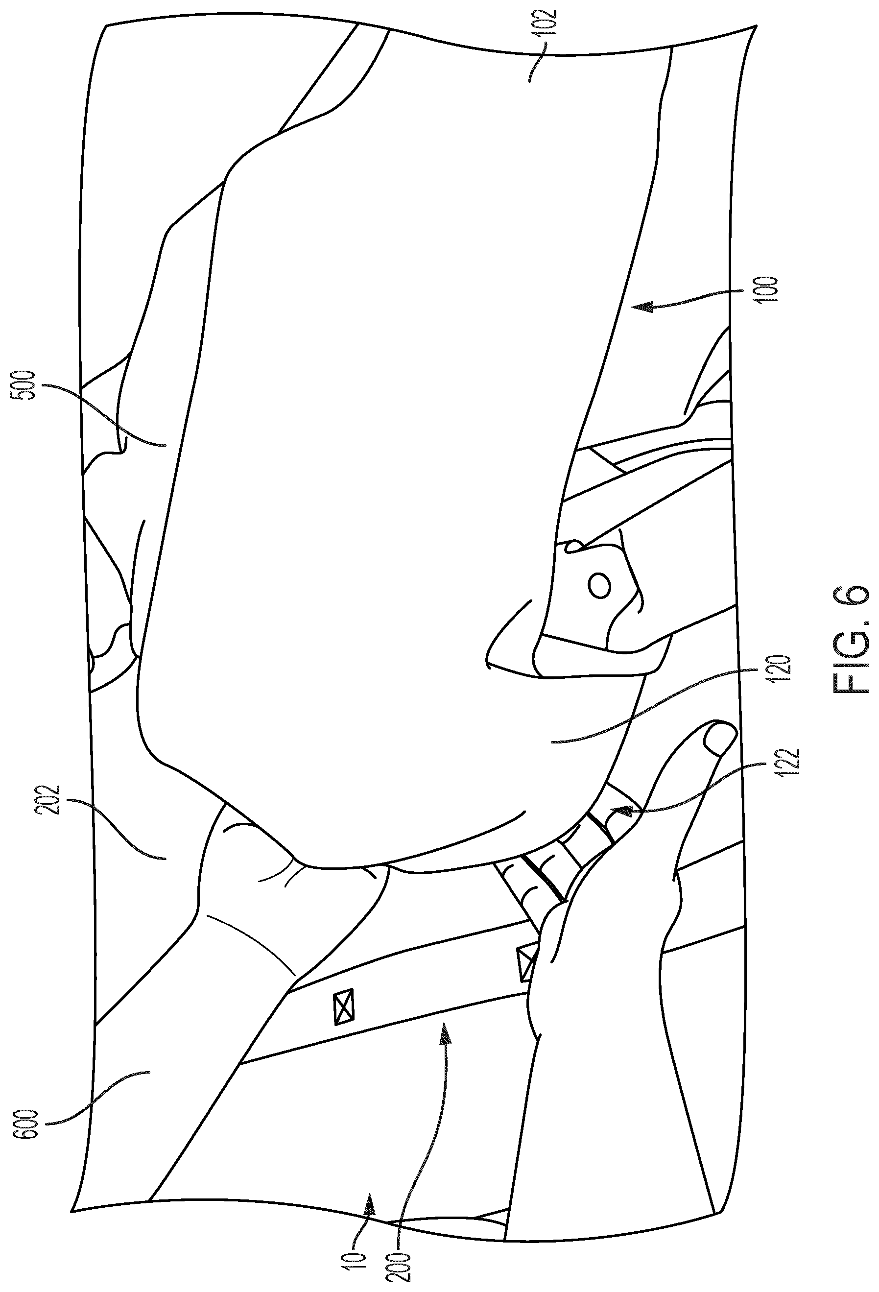 Patent US12508182 Figure 6 – Sheet assembly for positioning a patient
