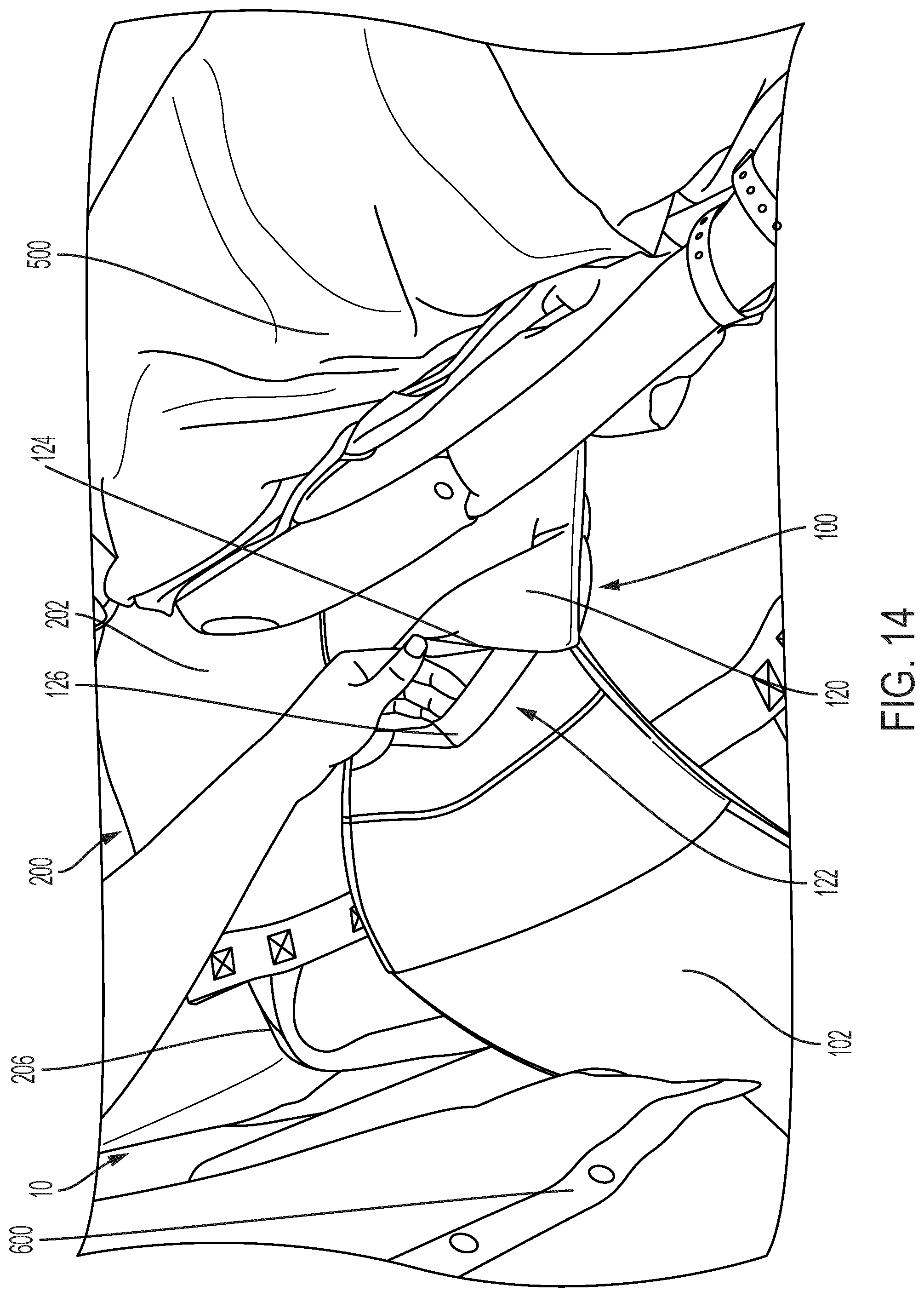 Patent US12508182 Figure 14 – Sheet assembly for positioning a patient