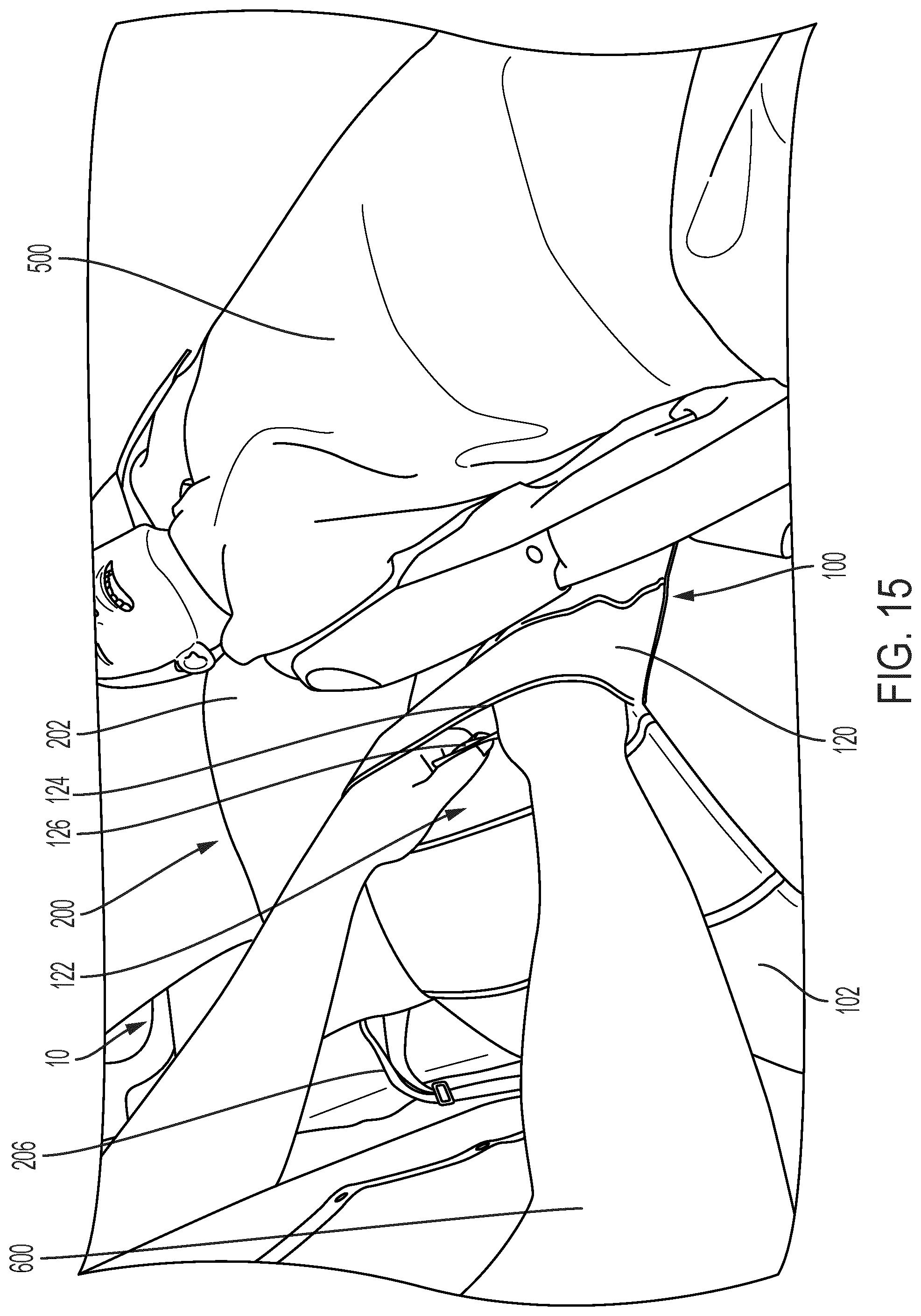 Patent US12508182 Figure 15 – Sheet assembly for positioning a patient
