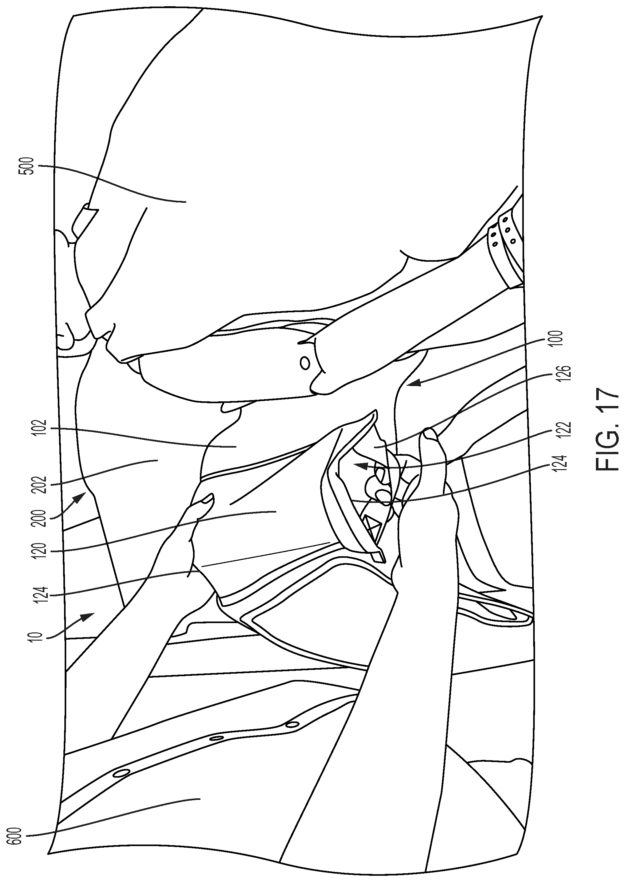 Patent US12508182 Figure 17 – Sheet assembly for positioning a patient