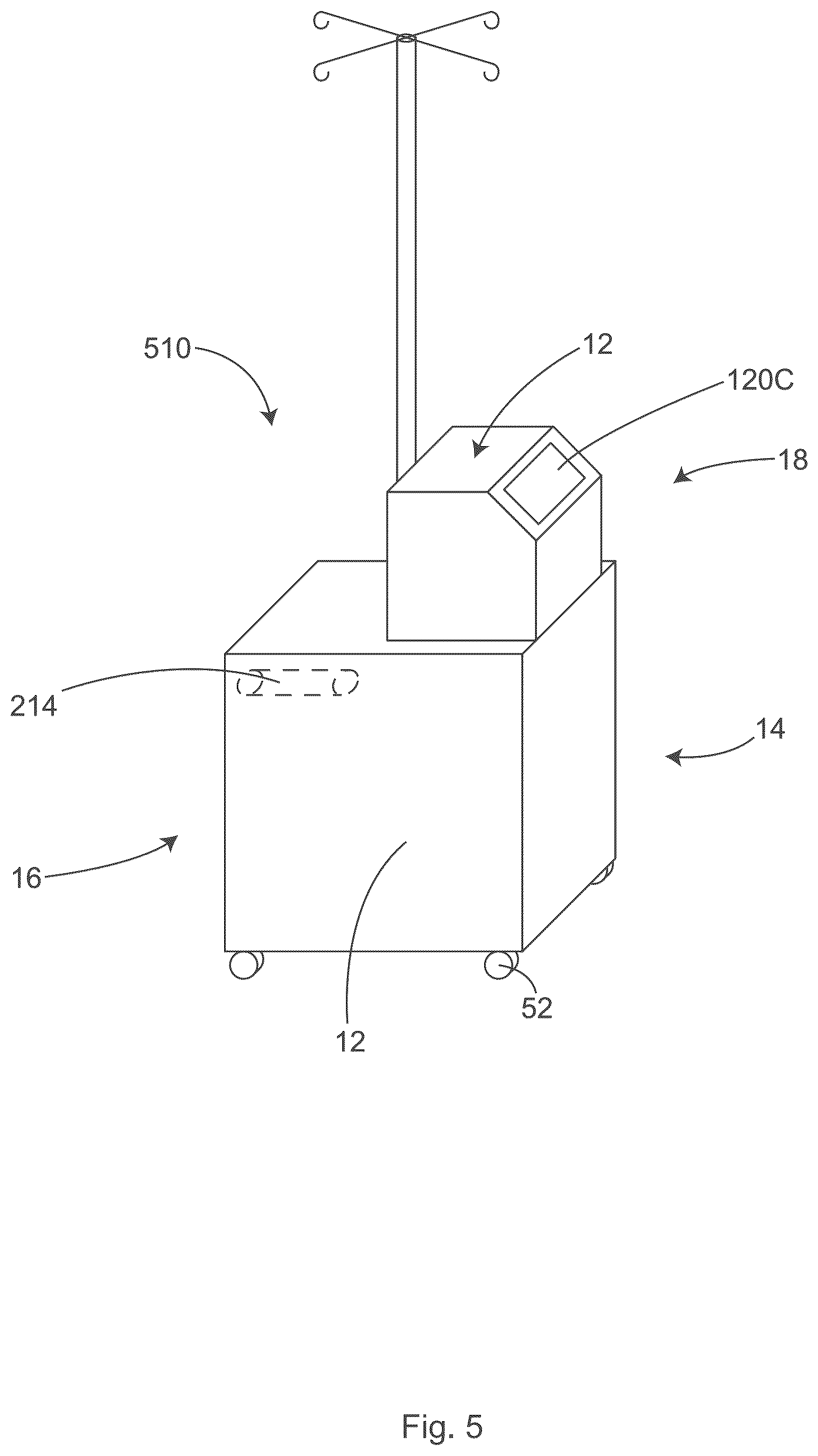 Patent US12508183 Figure 5 – Relocation module and methods for surgical equipment