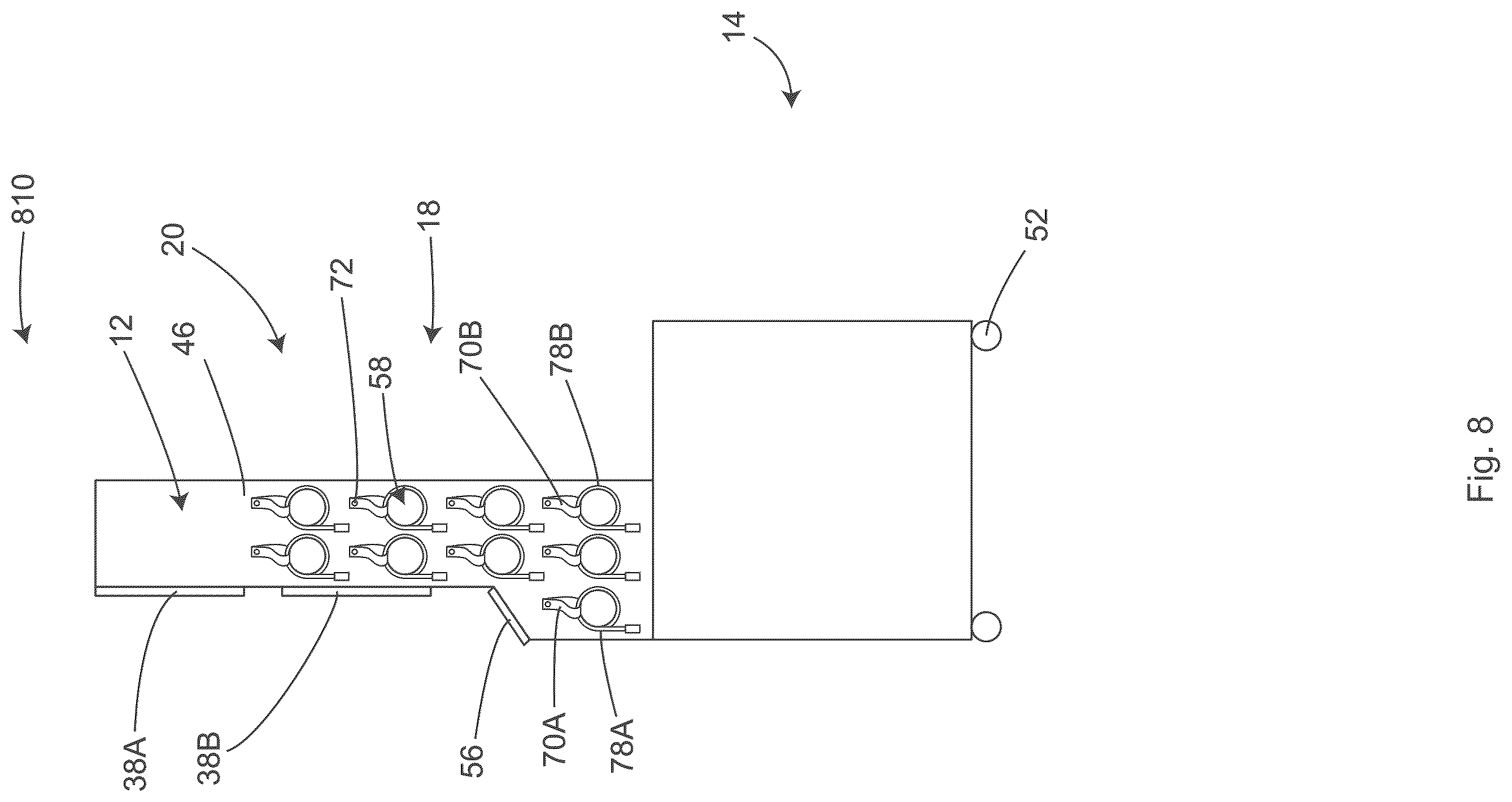 Patent US12508183 Figure 8 – Relocation module and methods for surgical equipment
