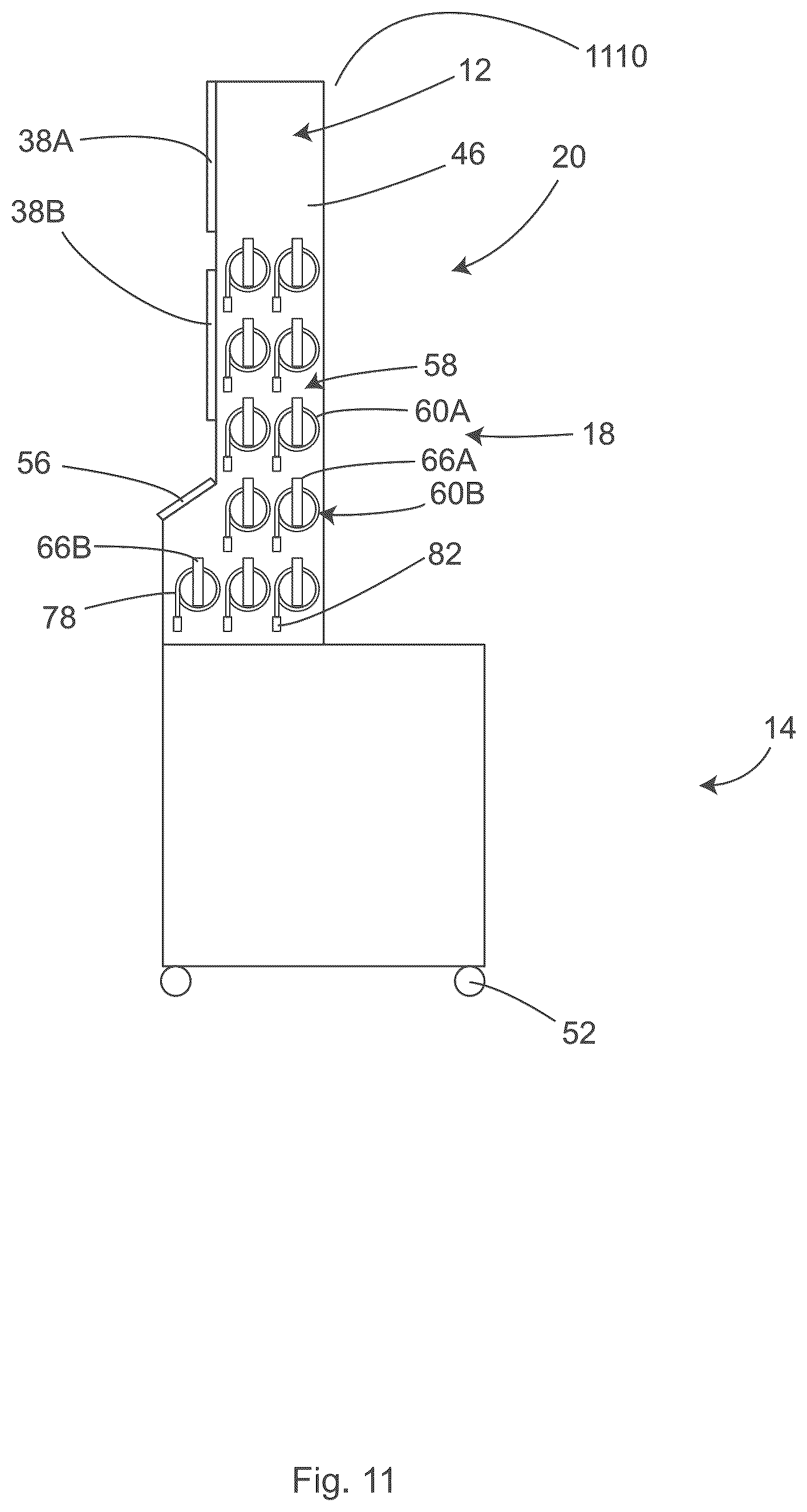 Patent US12508183 Figure 11 – Relocation module and methods for surgical equipment