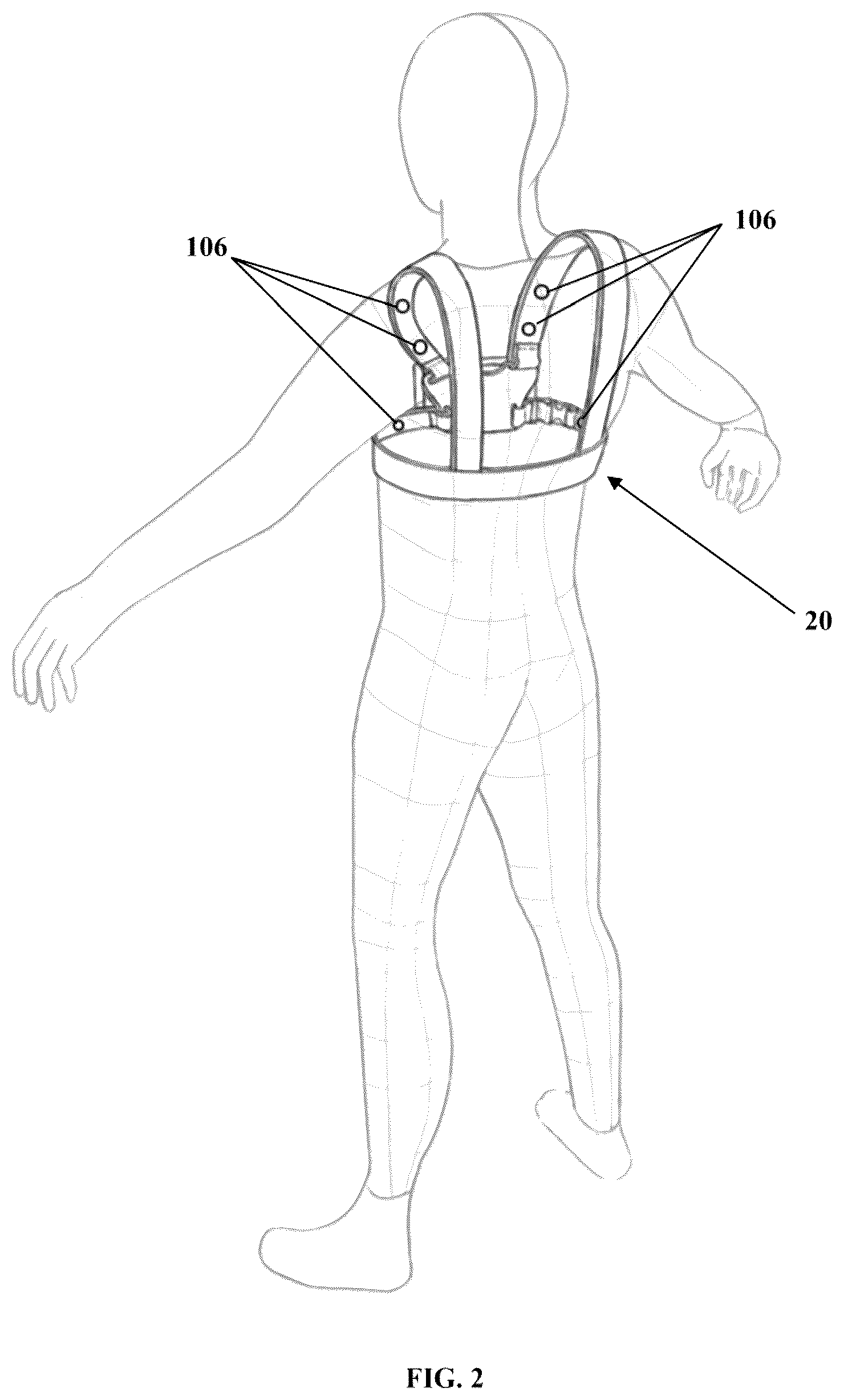 Patent US12508187 Figure 2 – Haptic guiding system