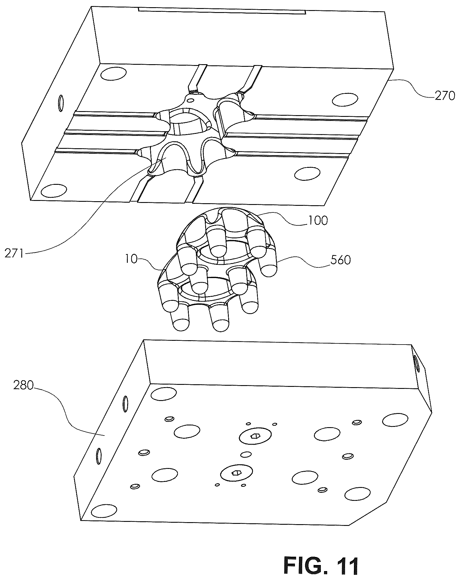 Patent US12508188 Figure 7 – Fascia massager and its method of manufacture