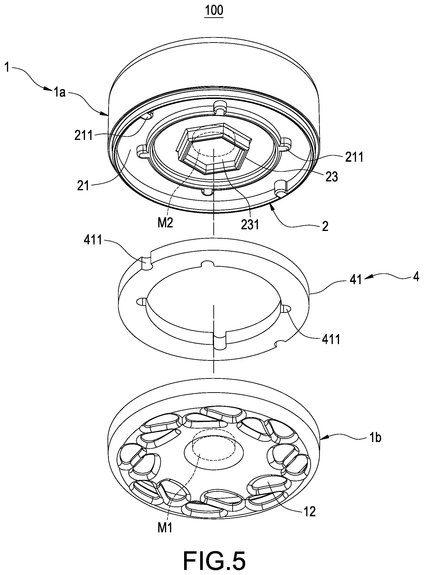 Patent US12508190 Figure 5 – Negative-pressure massaging device