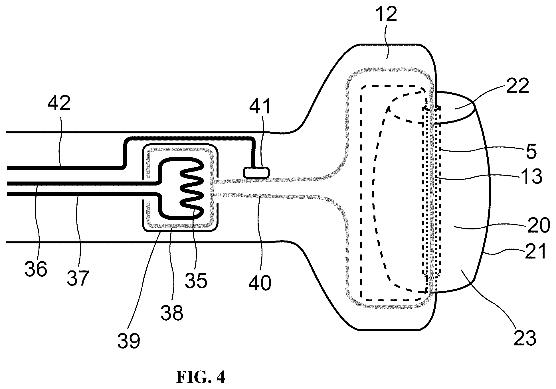 Patent US12508192 Figure 4 – Device and method for dry eye treatment