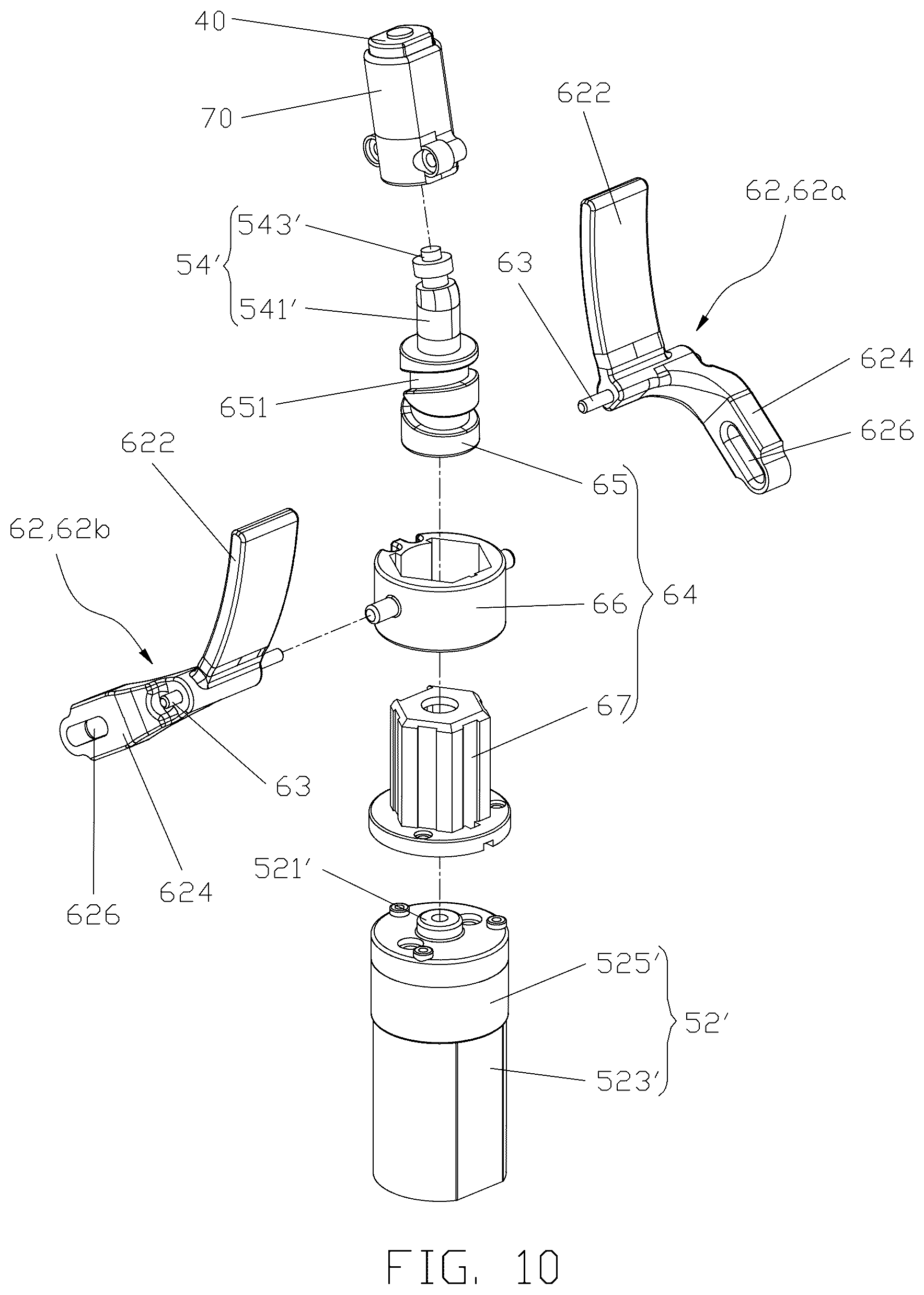 Patent US12508193 Figure 10 – Massage device