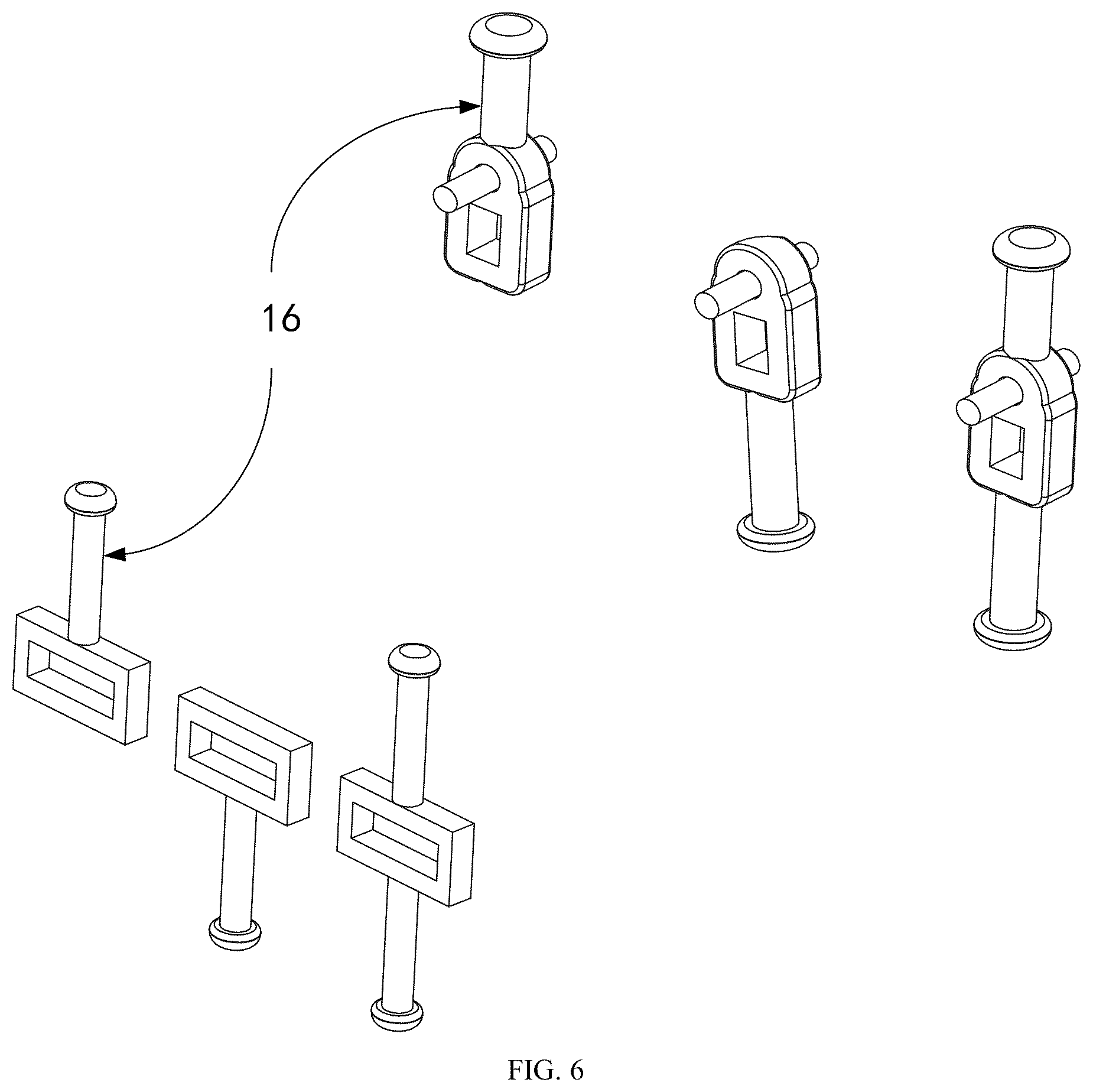 Patent US12508194 Figure 6 – Gear-driven massager