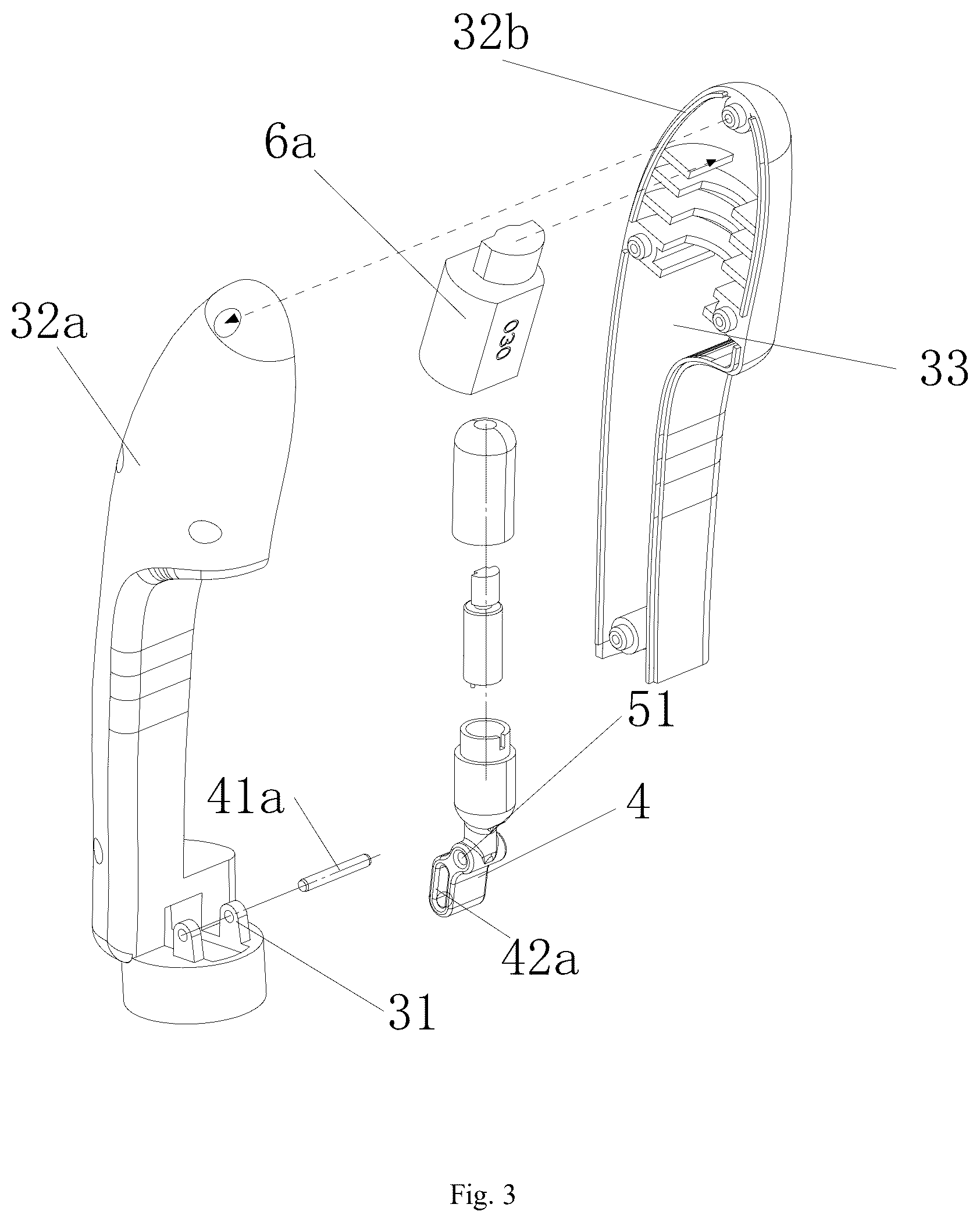 Patent US12508195 Figure 3 – Sexual product with dual-drive structure