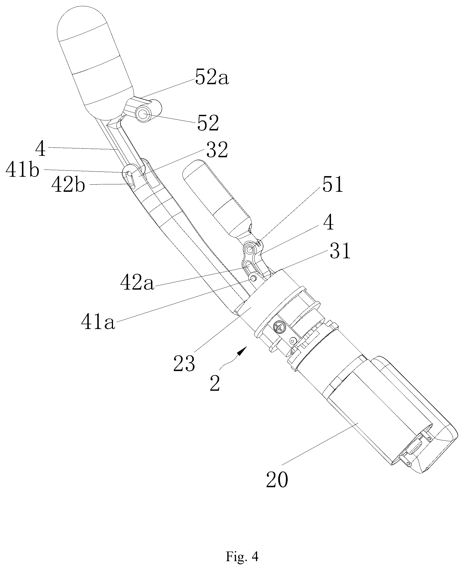 Patent US12508195 Figure 4 – Sexual product with dual-drive structure