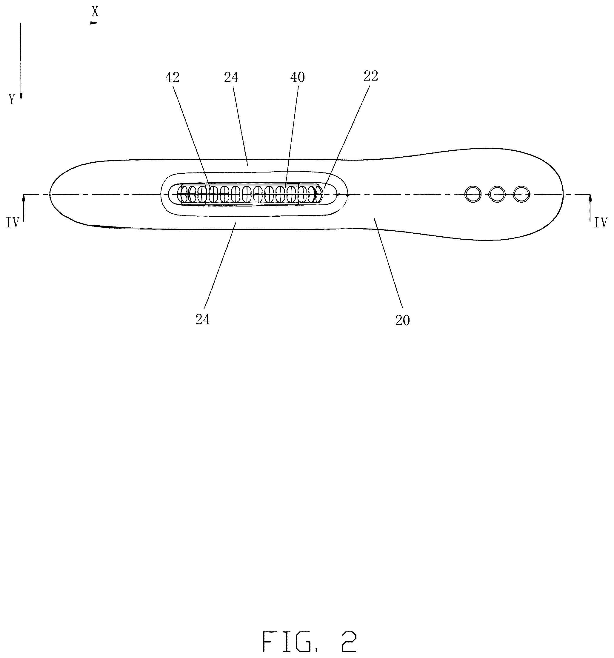 Patent US12508196 Figure 2 – Massage device