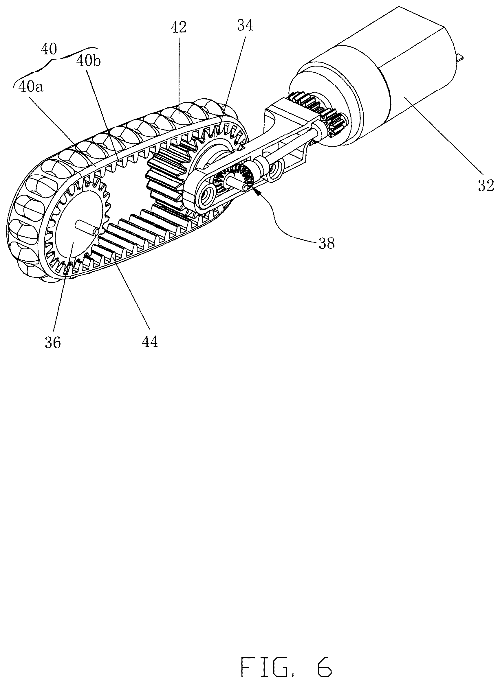 Patent US12508196 Figure 6 – Massage device