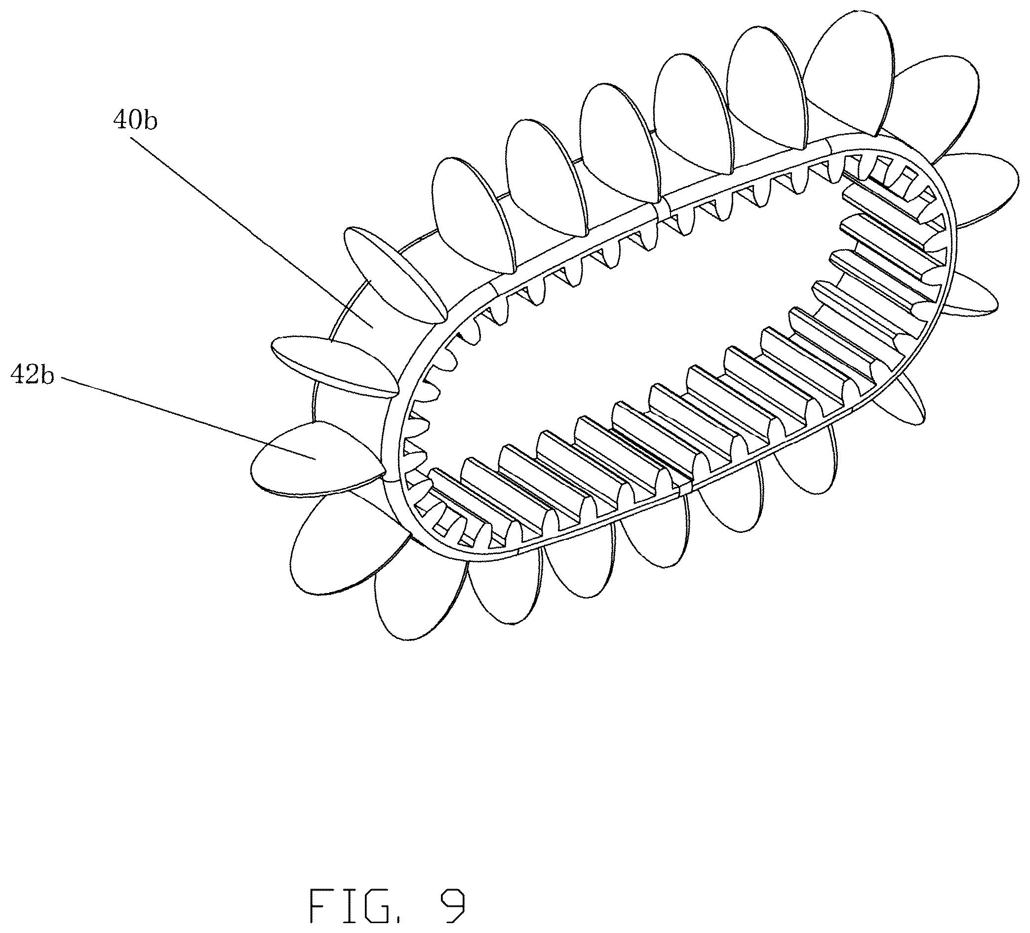 Patent US12508196 Figure 9 – Massage device